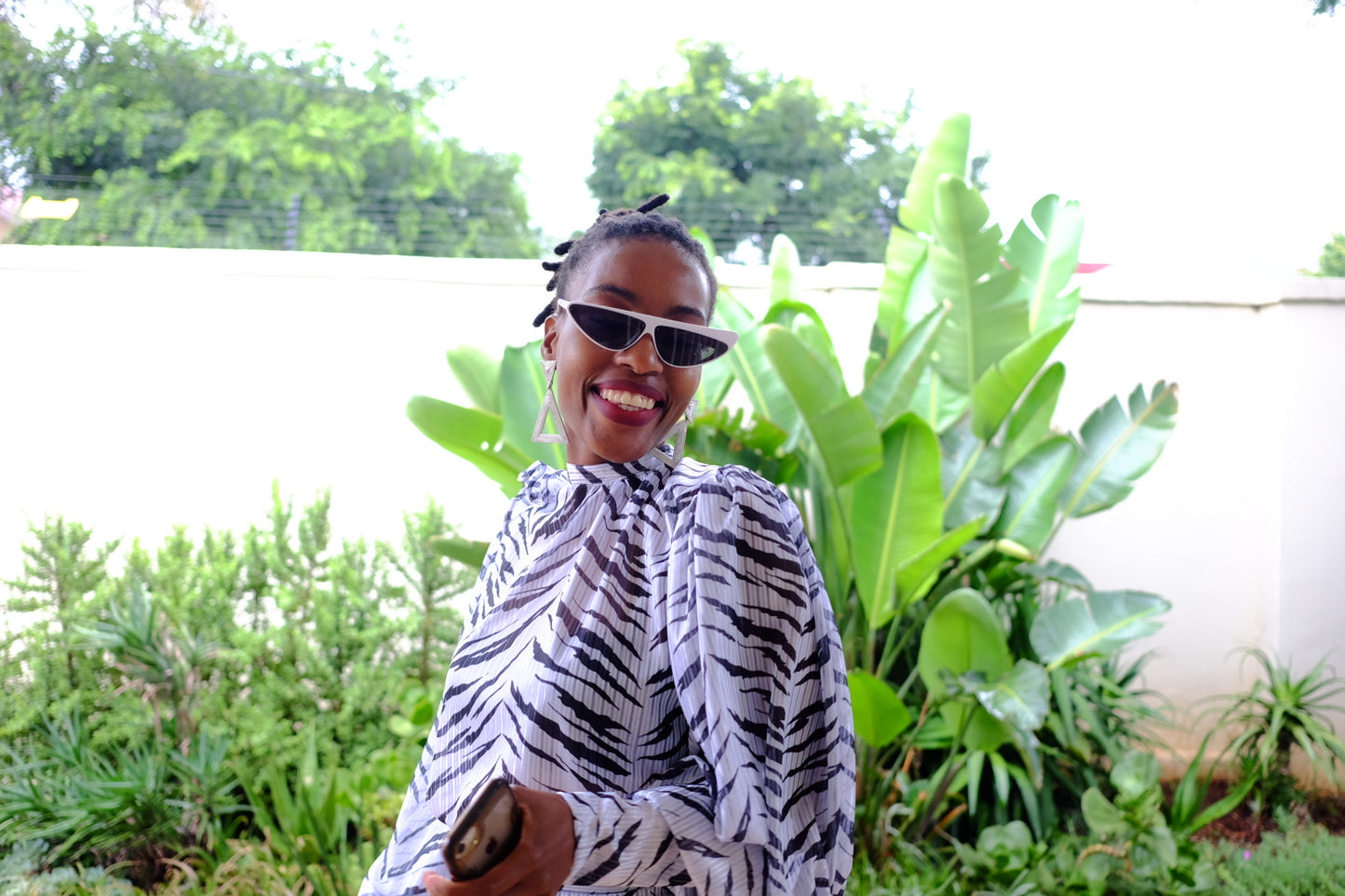 Animal Print Blouse