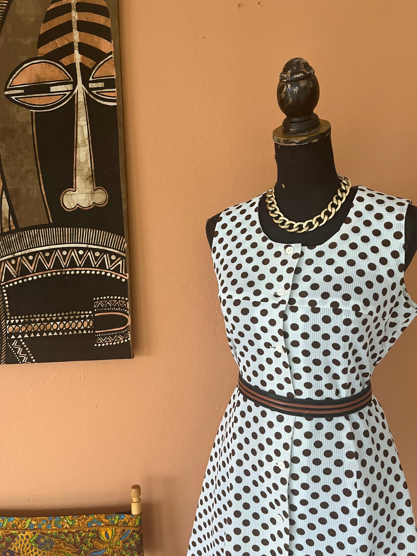 PolkaDot Vintage Tennis Dress