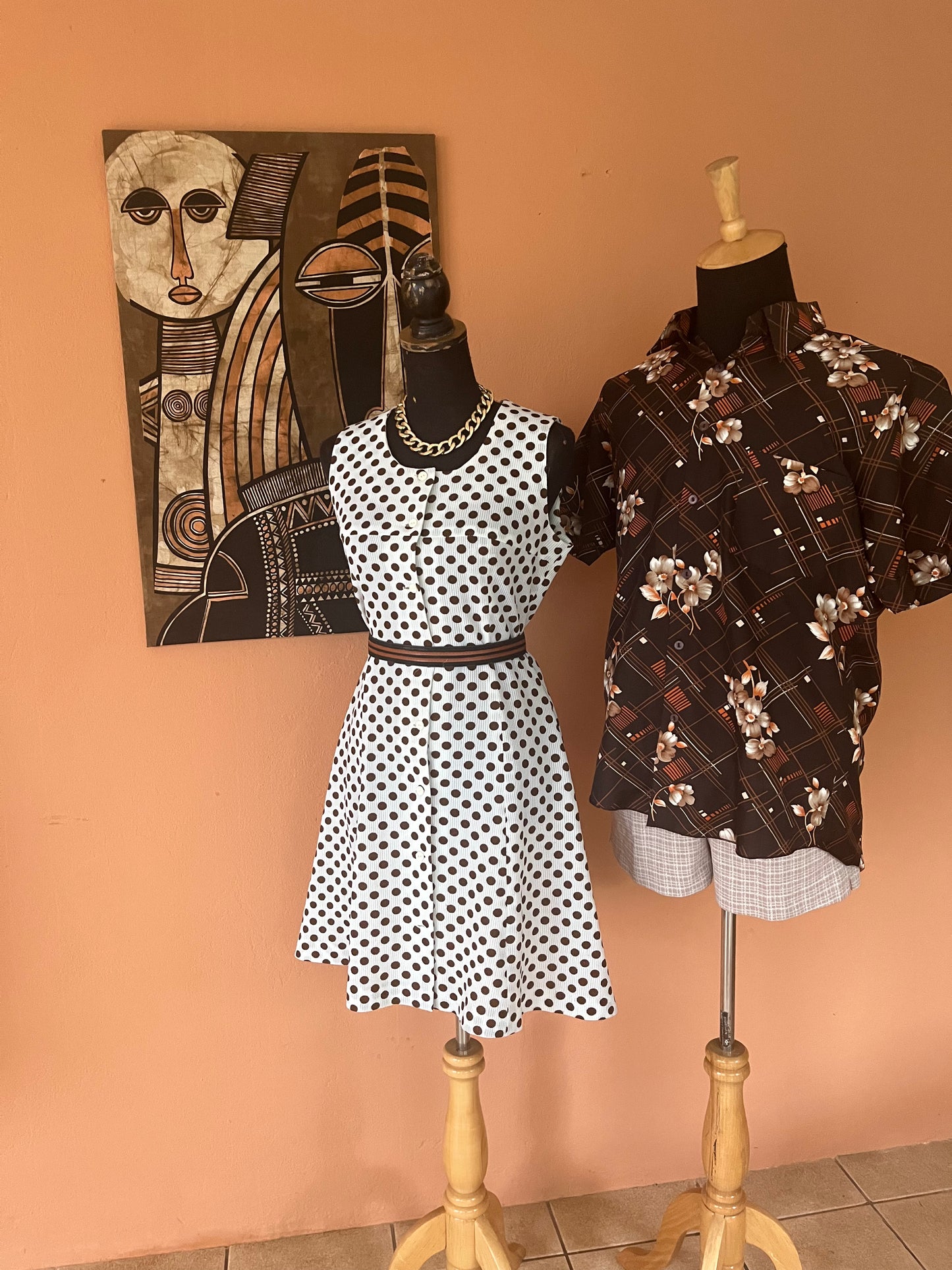 Vintage Summer Print Shirt