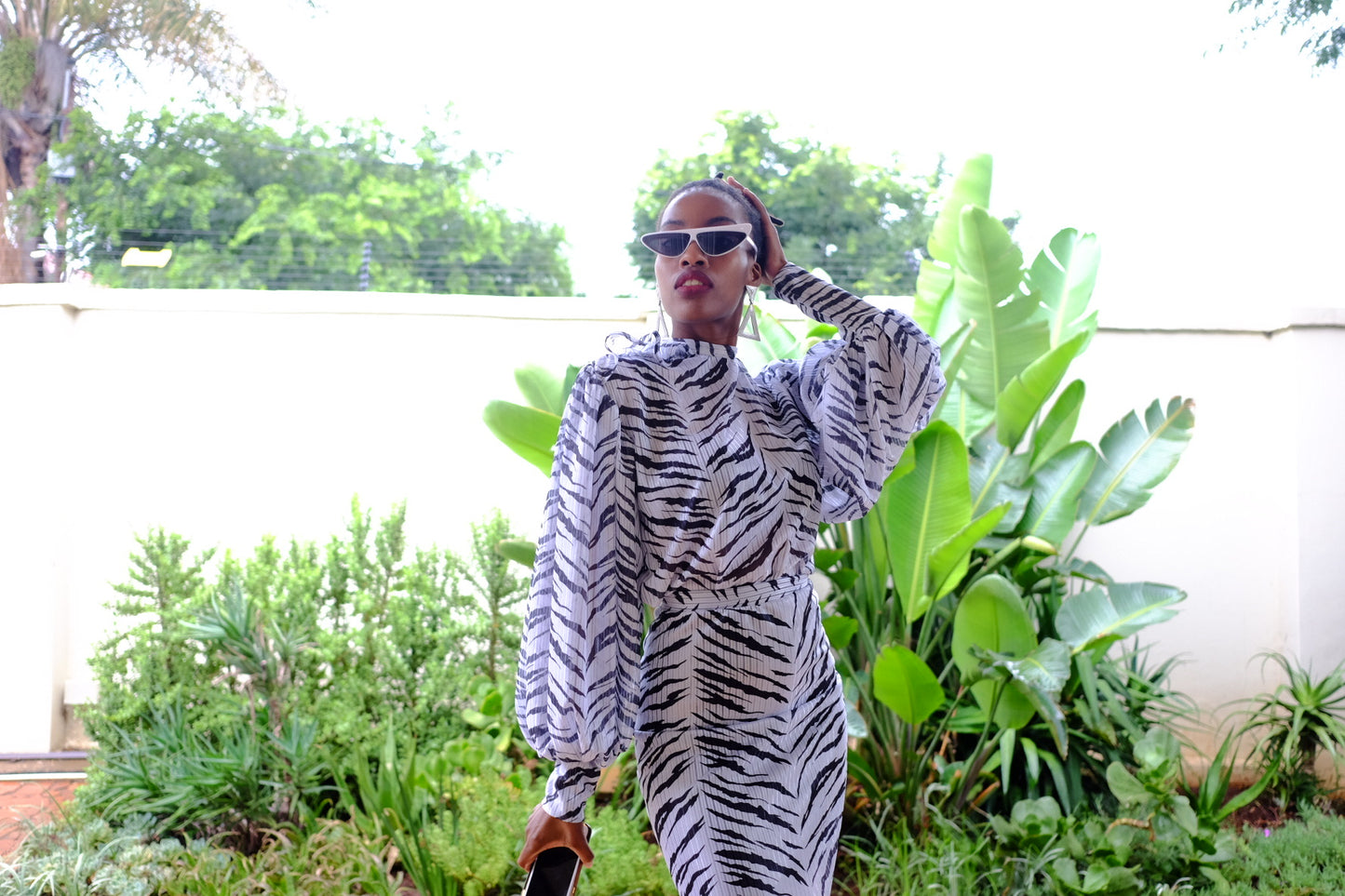 Animal Print Blouse
