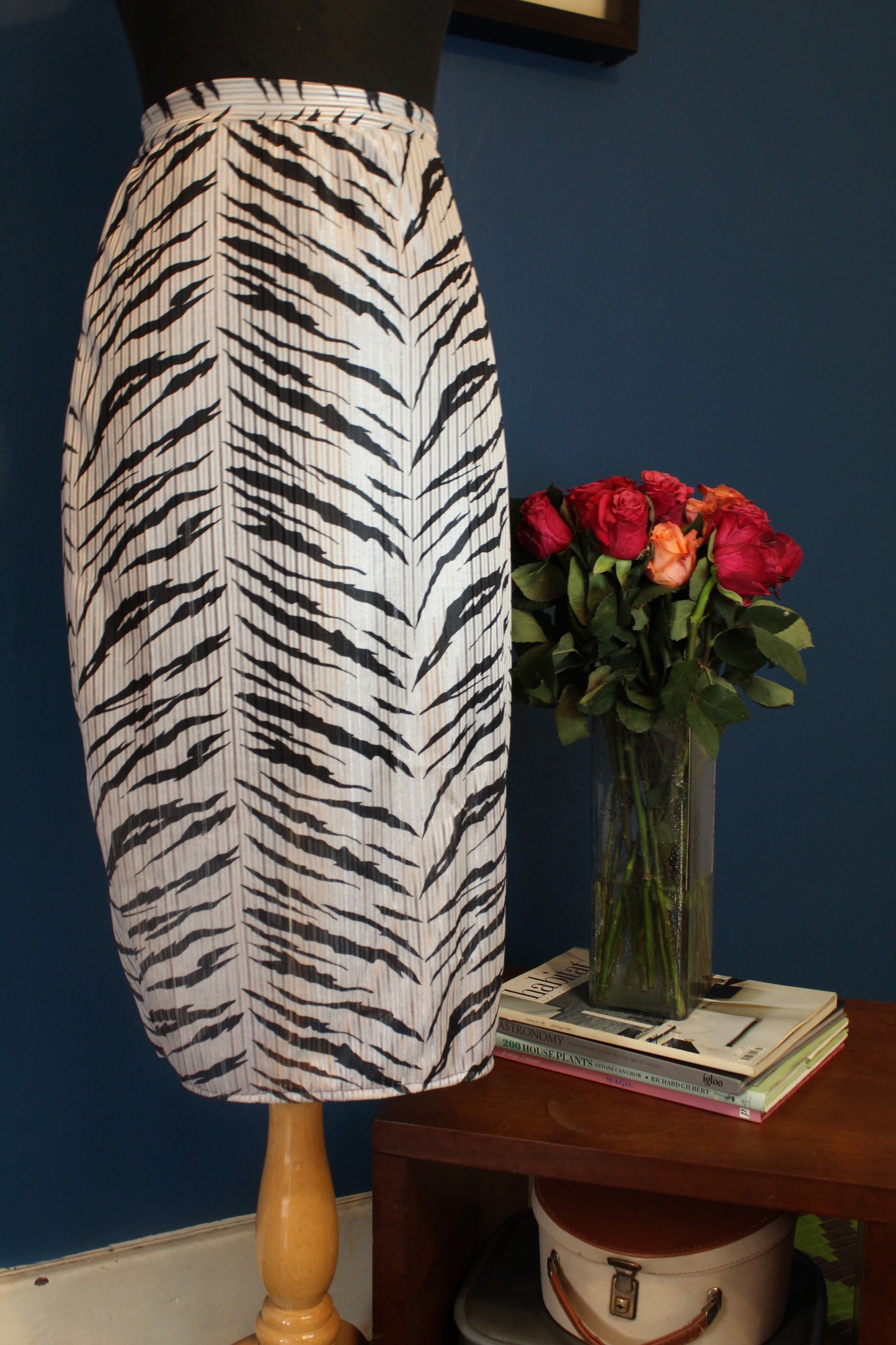 Animal print skirt