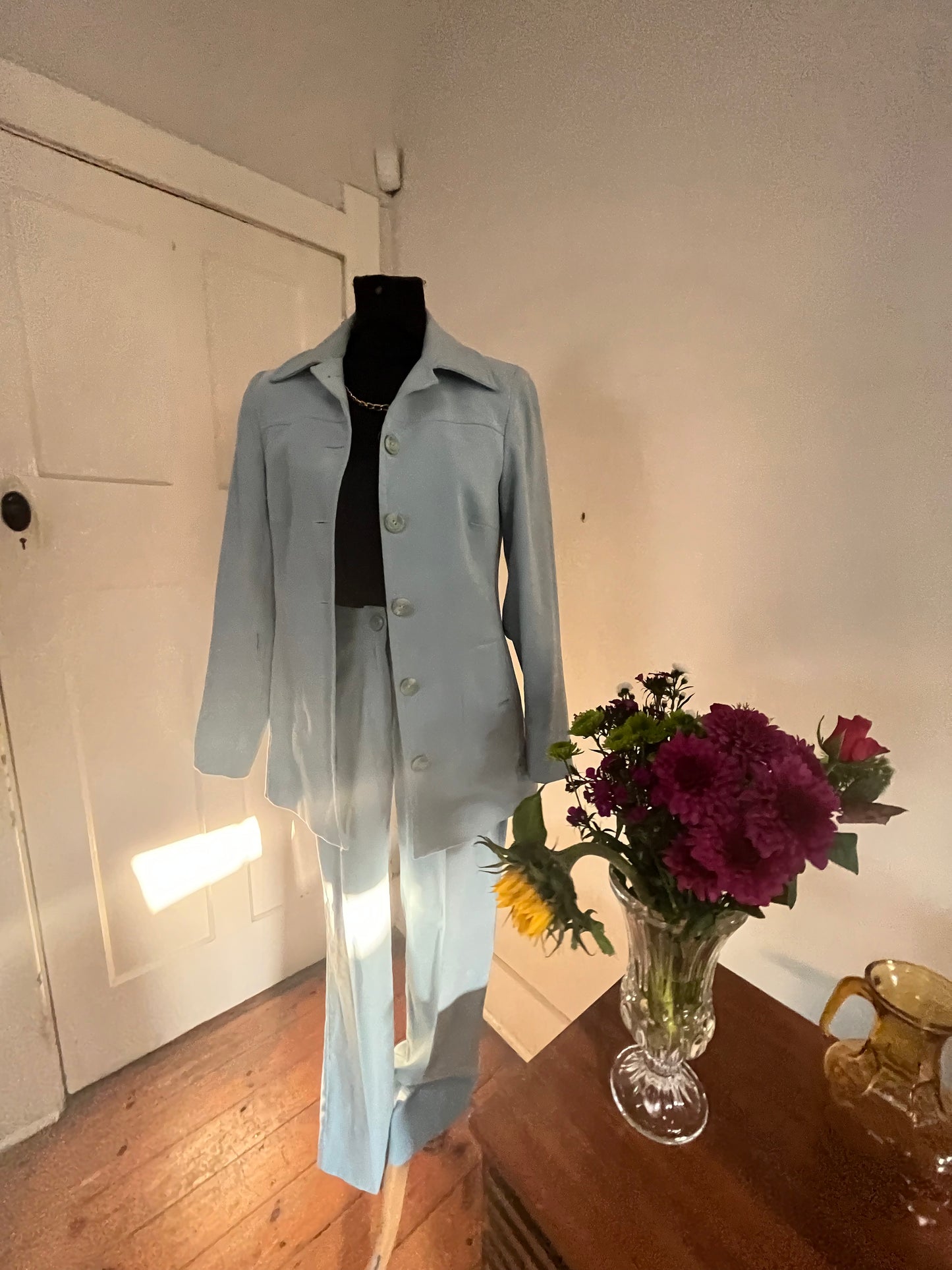 Blue Vintage Suit
