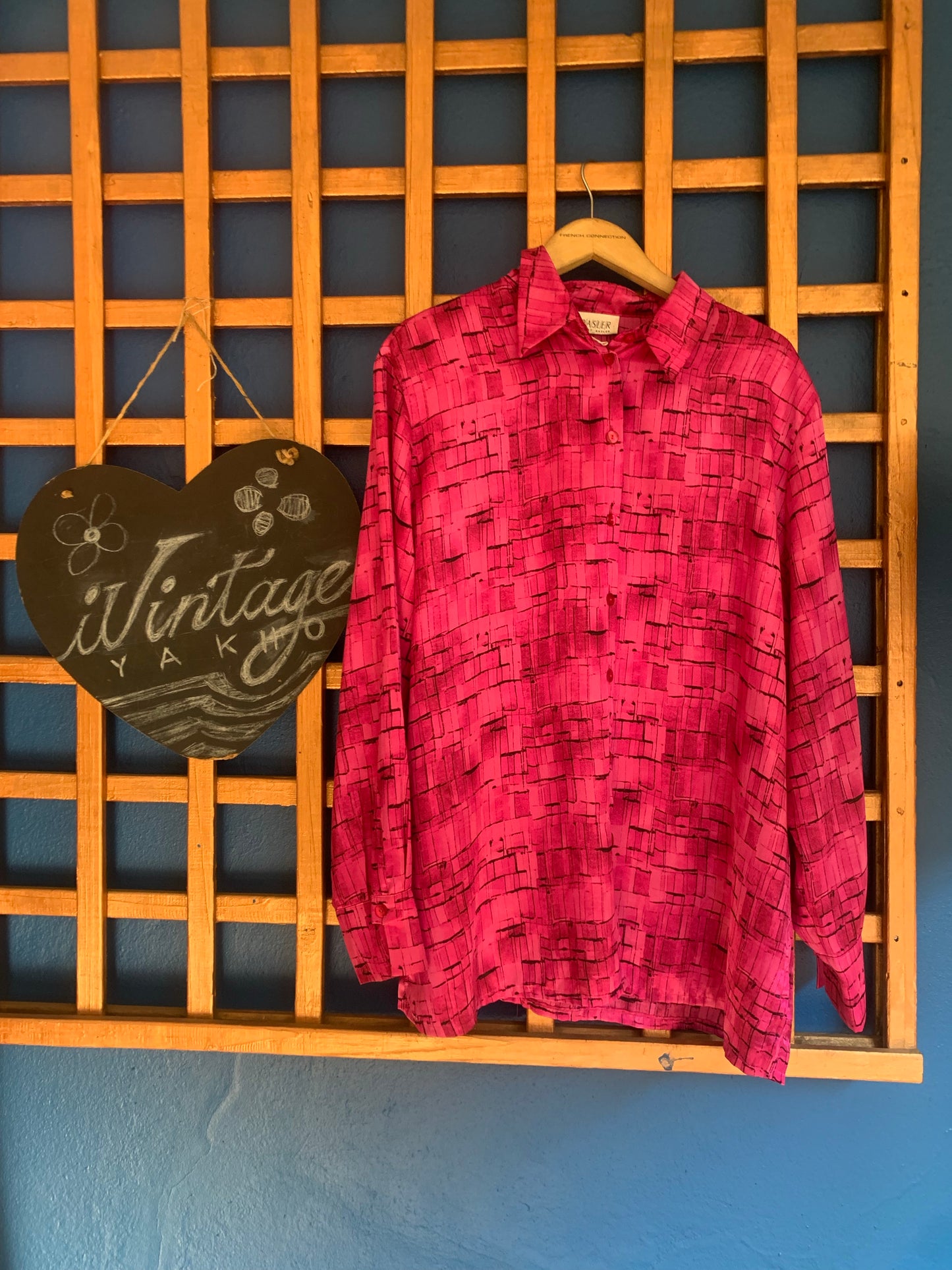 Pink Vintage Blouse