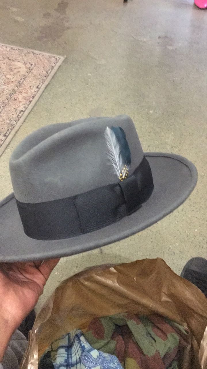 Wide Brim Fedora Hat
