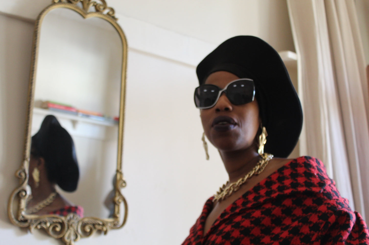 Vintage Houndstooth Vintage Coat
