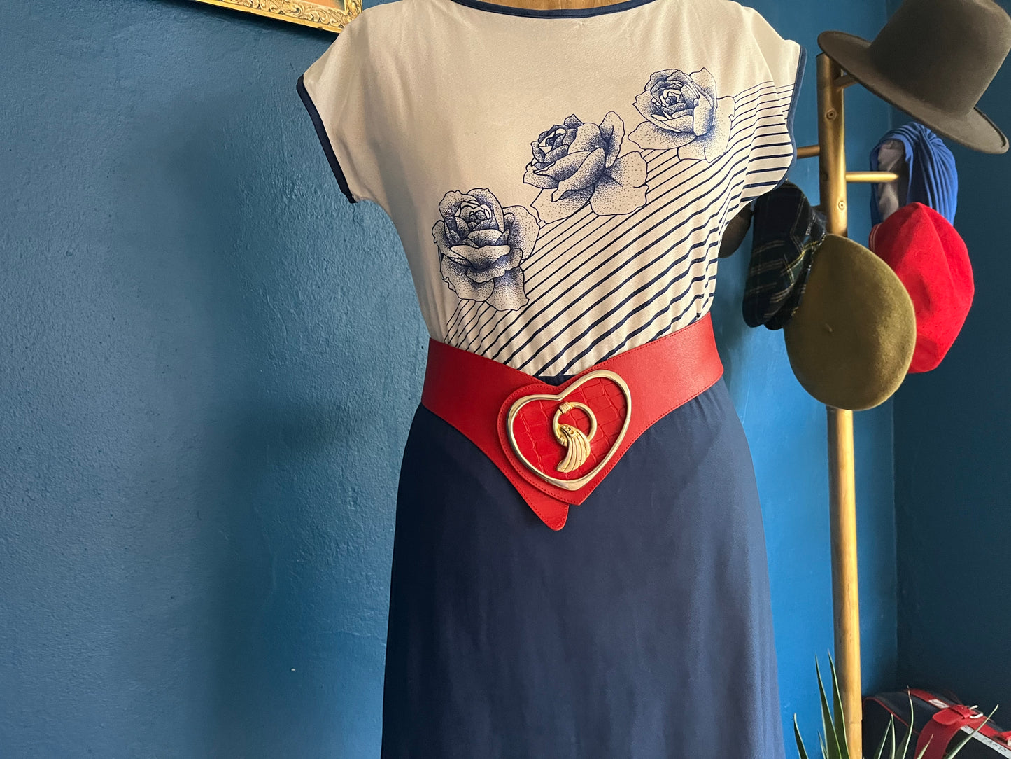 Blue & White Summer Dress