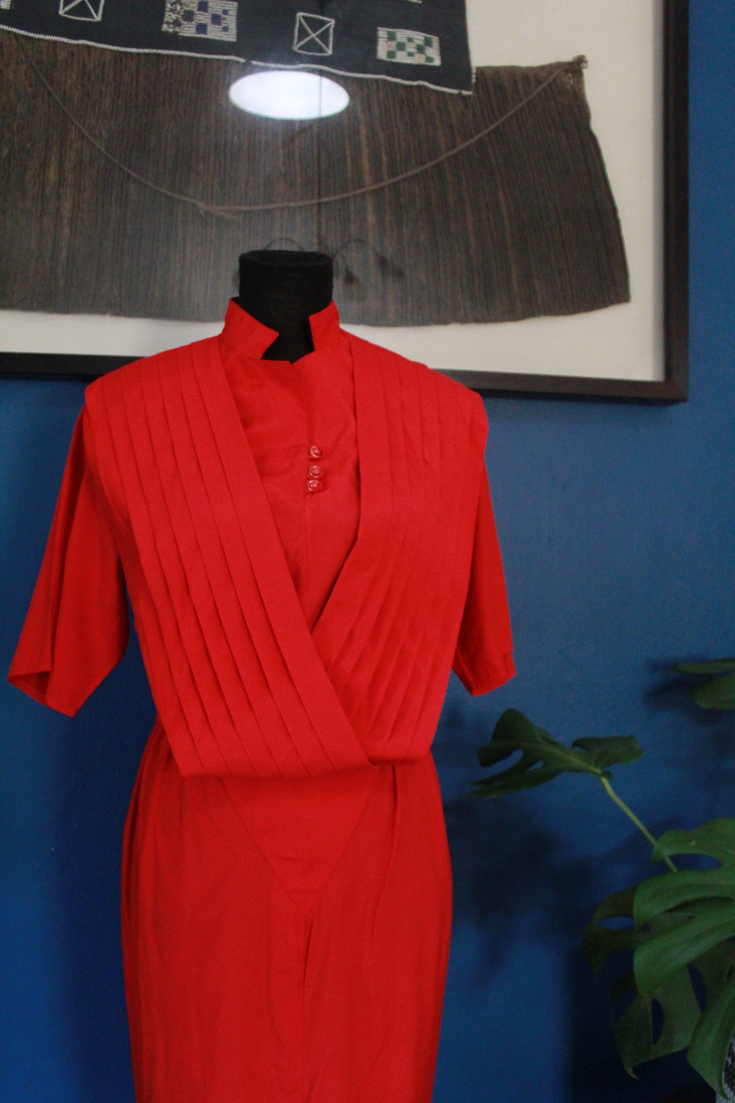 Vintage Red Two Piece