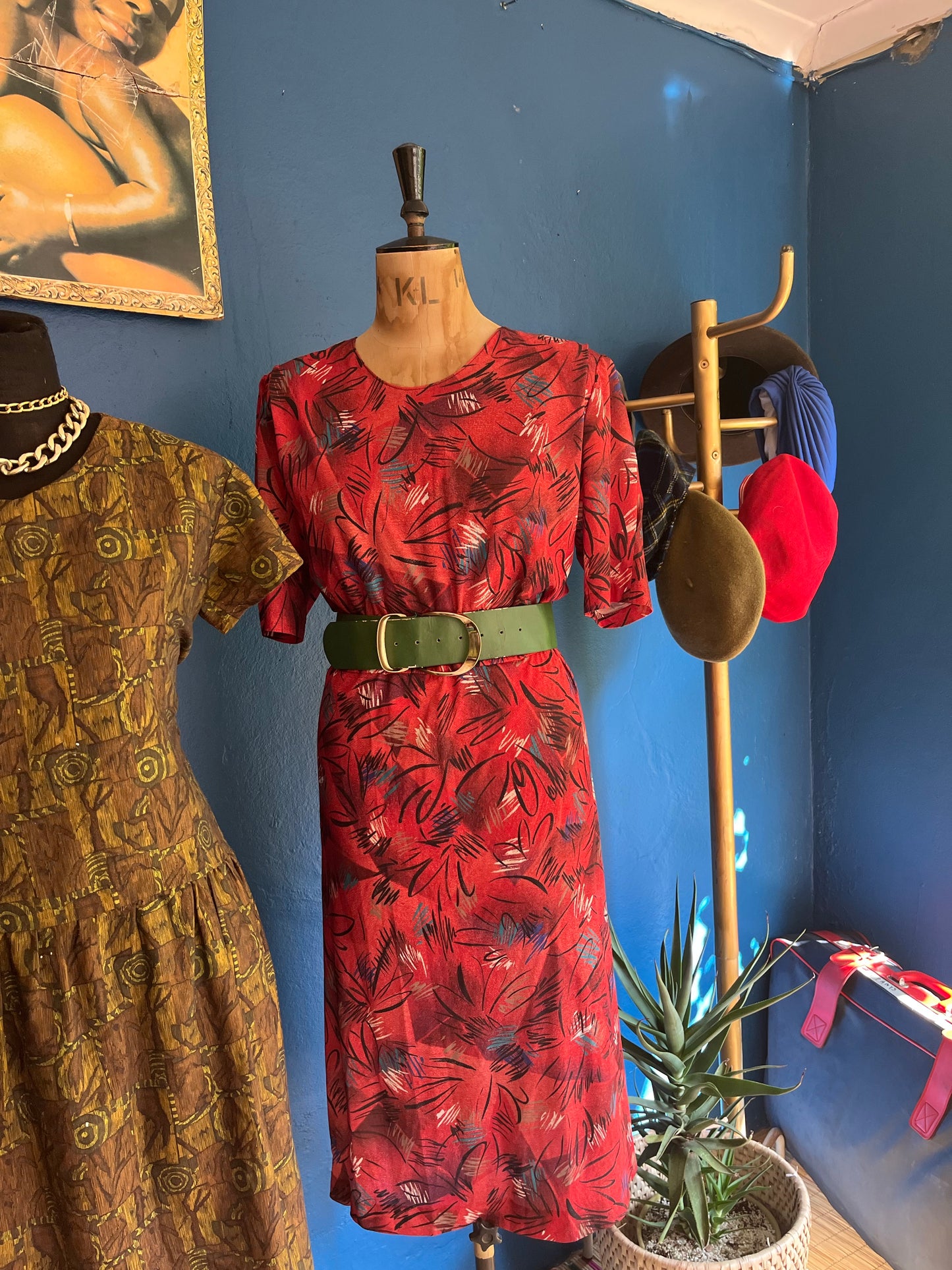 Cotton Print Dress