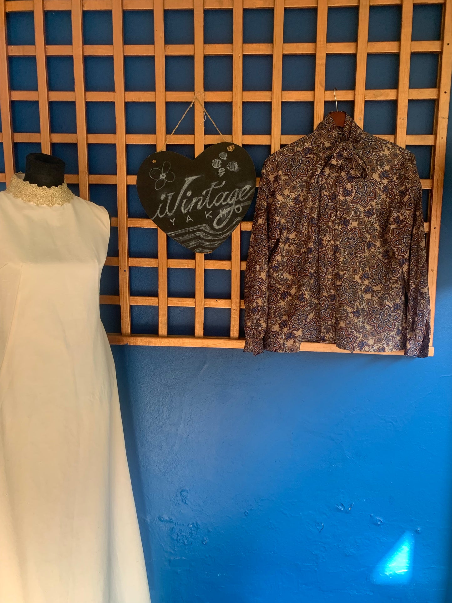 Paisley Print Pussybow Blouse