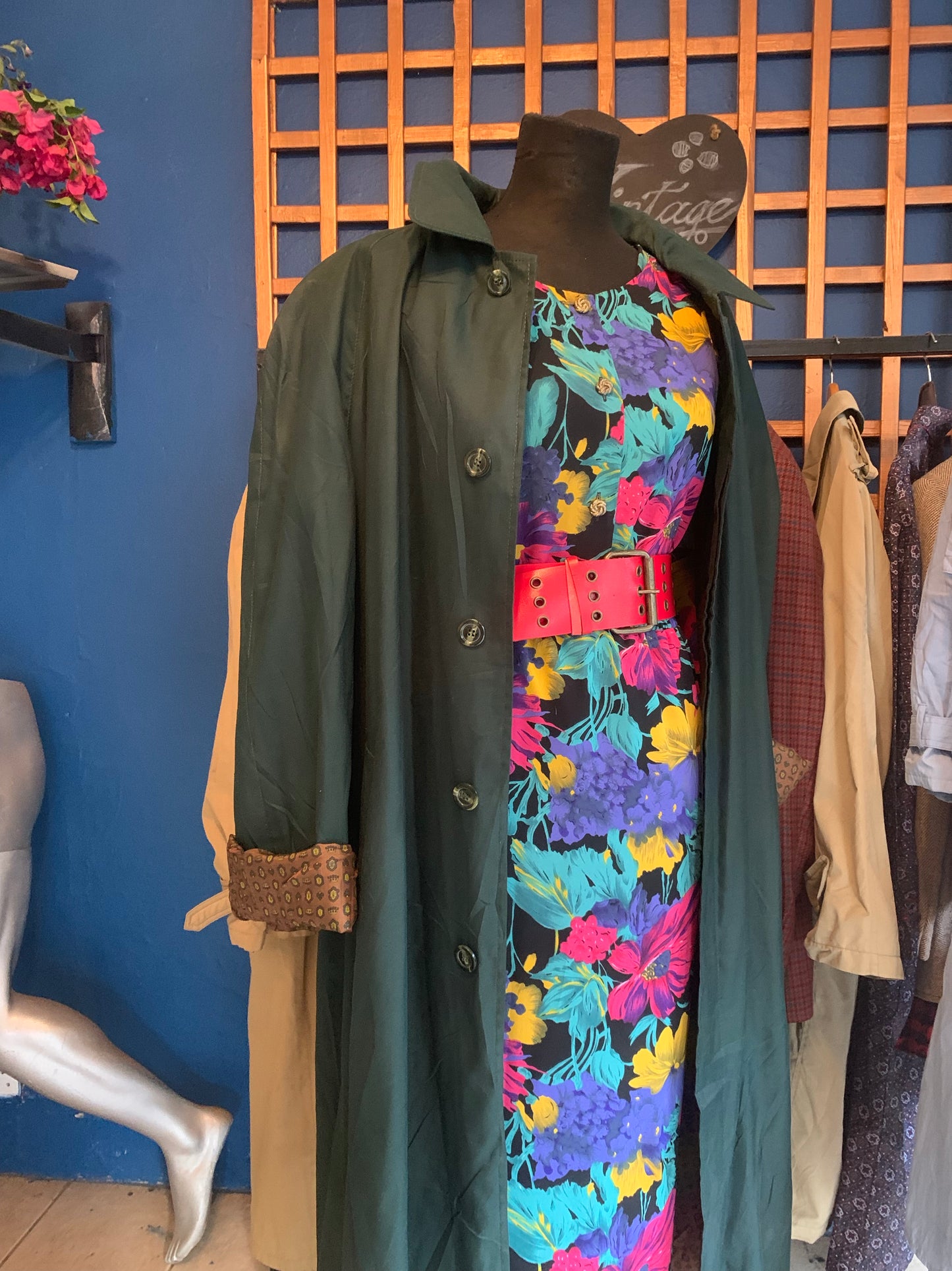 Green Trench Coat