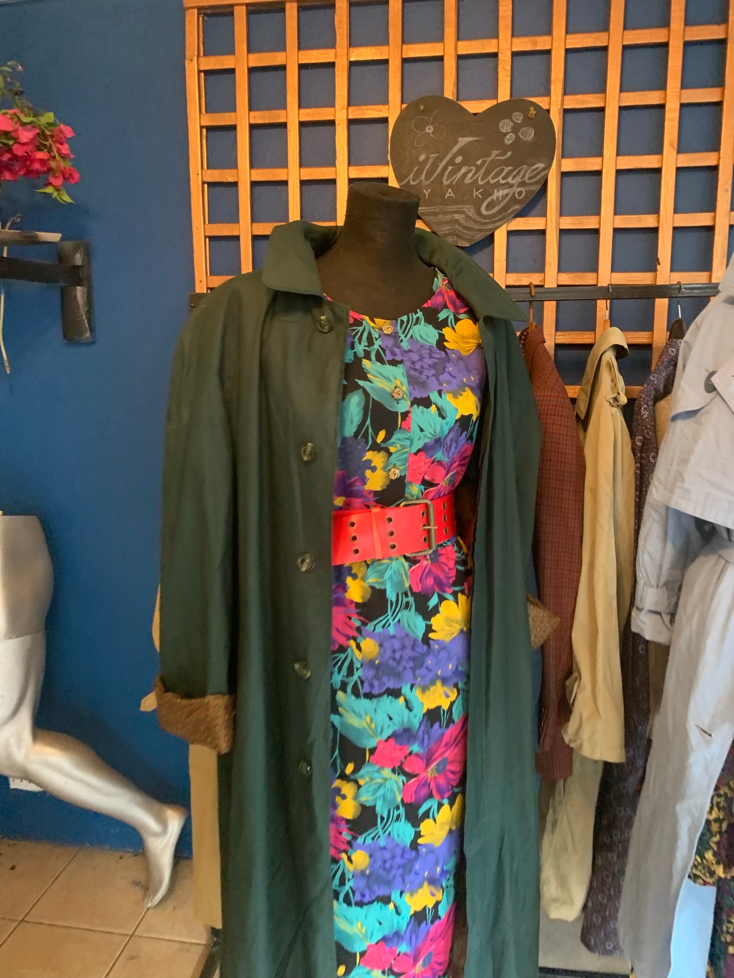 Green Trench Coat