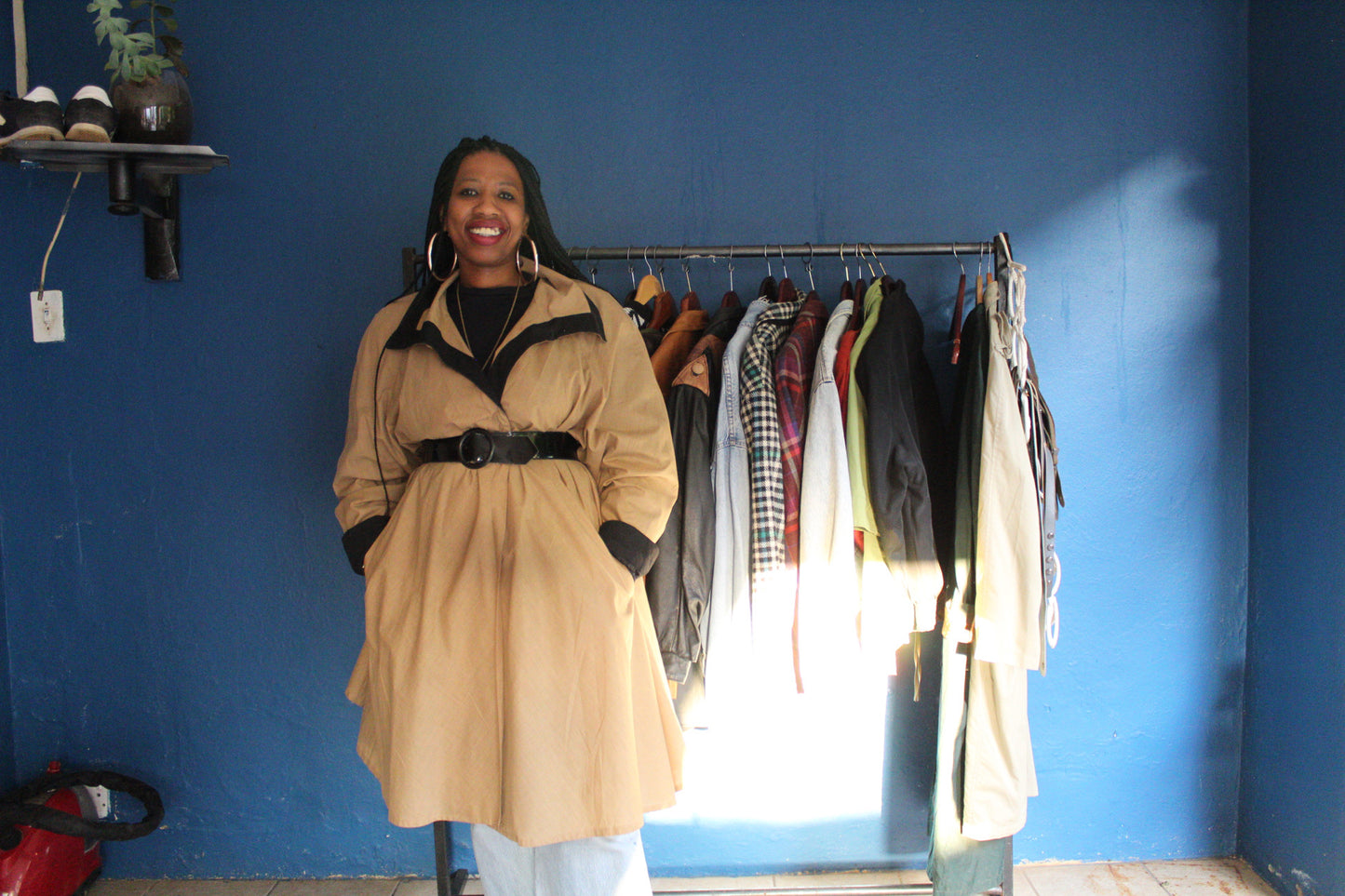 Beige Trench Coat