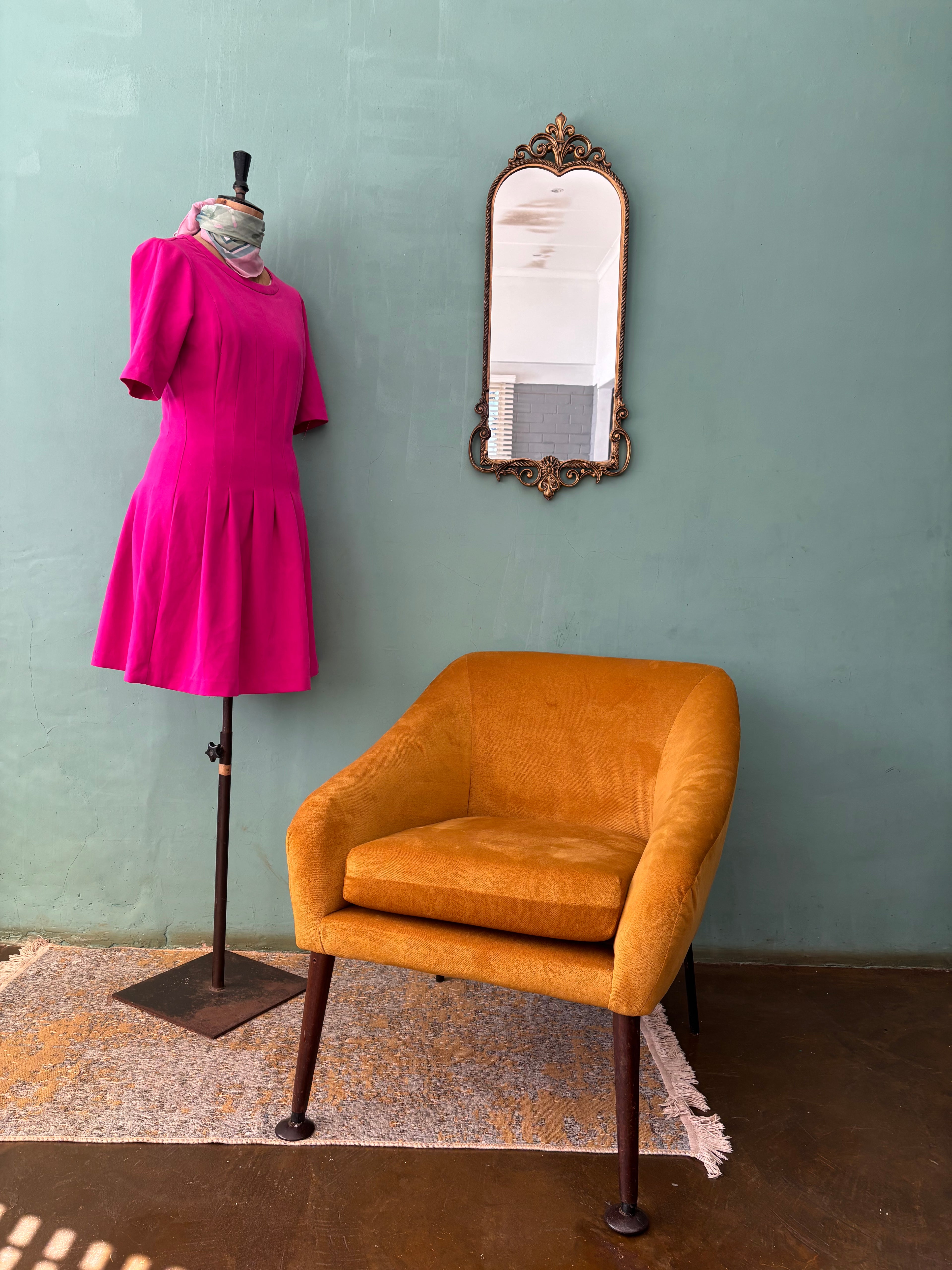 Pleated Vintage Tennis Dress