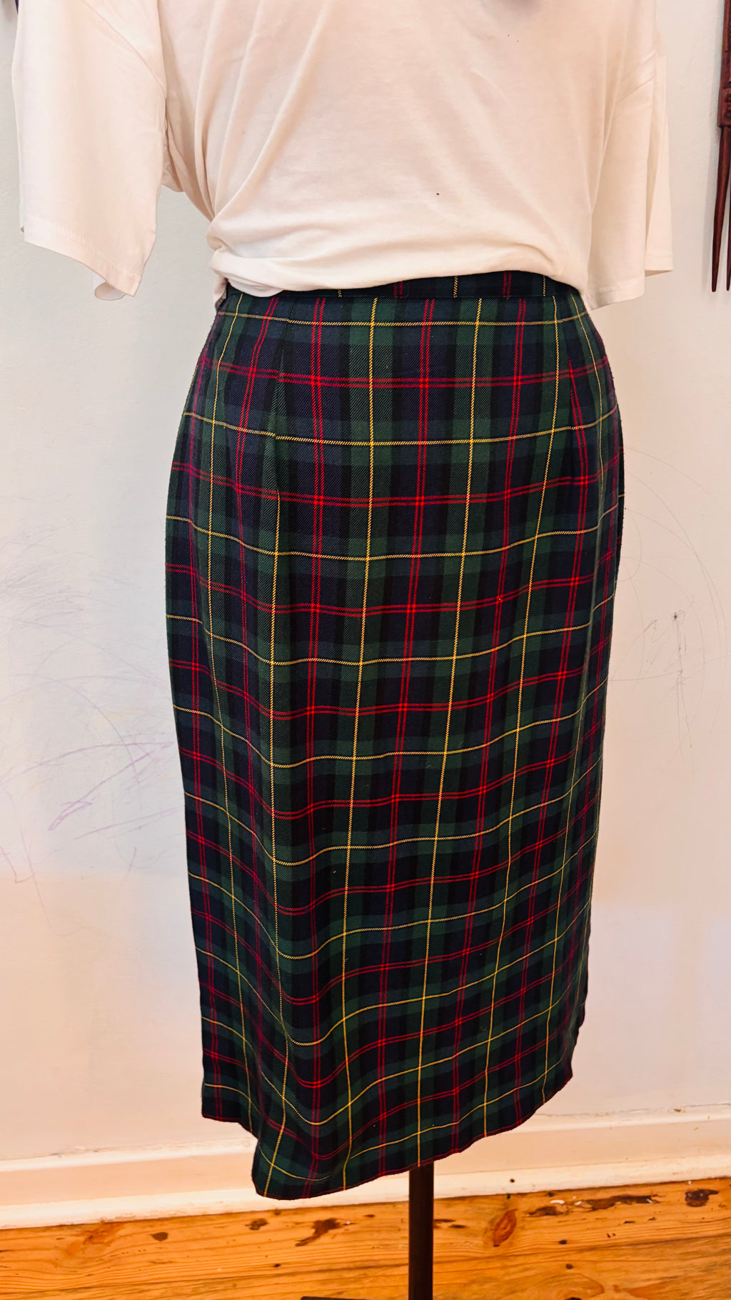 Scotch High Waist Pencil Skirt