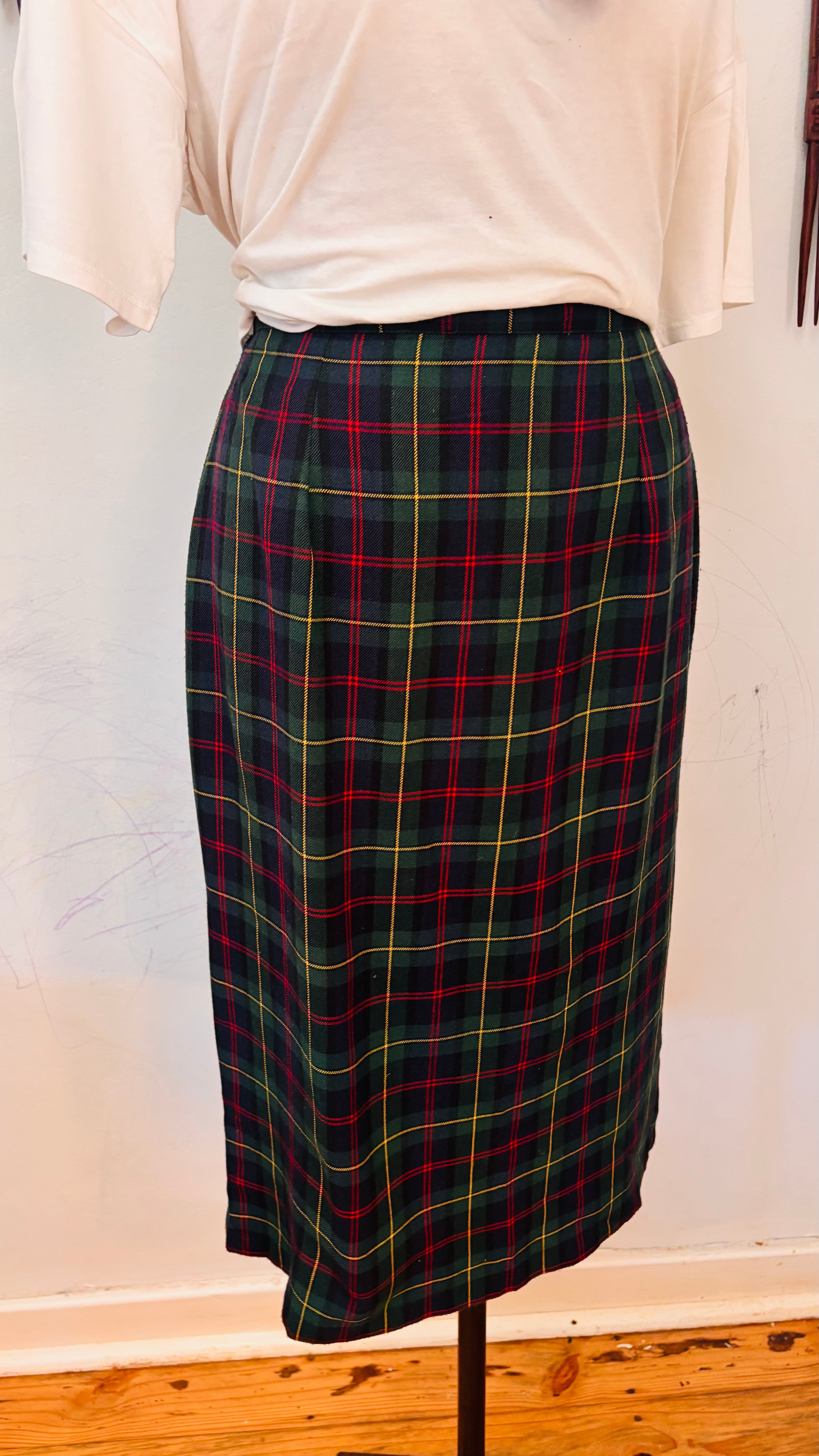 Scotch High Waist Pencil Skirt