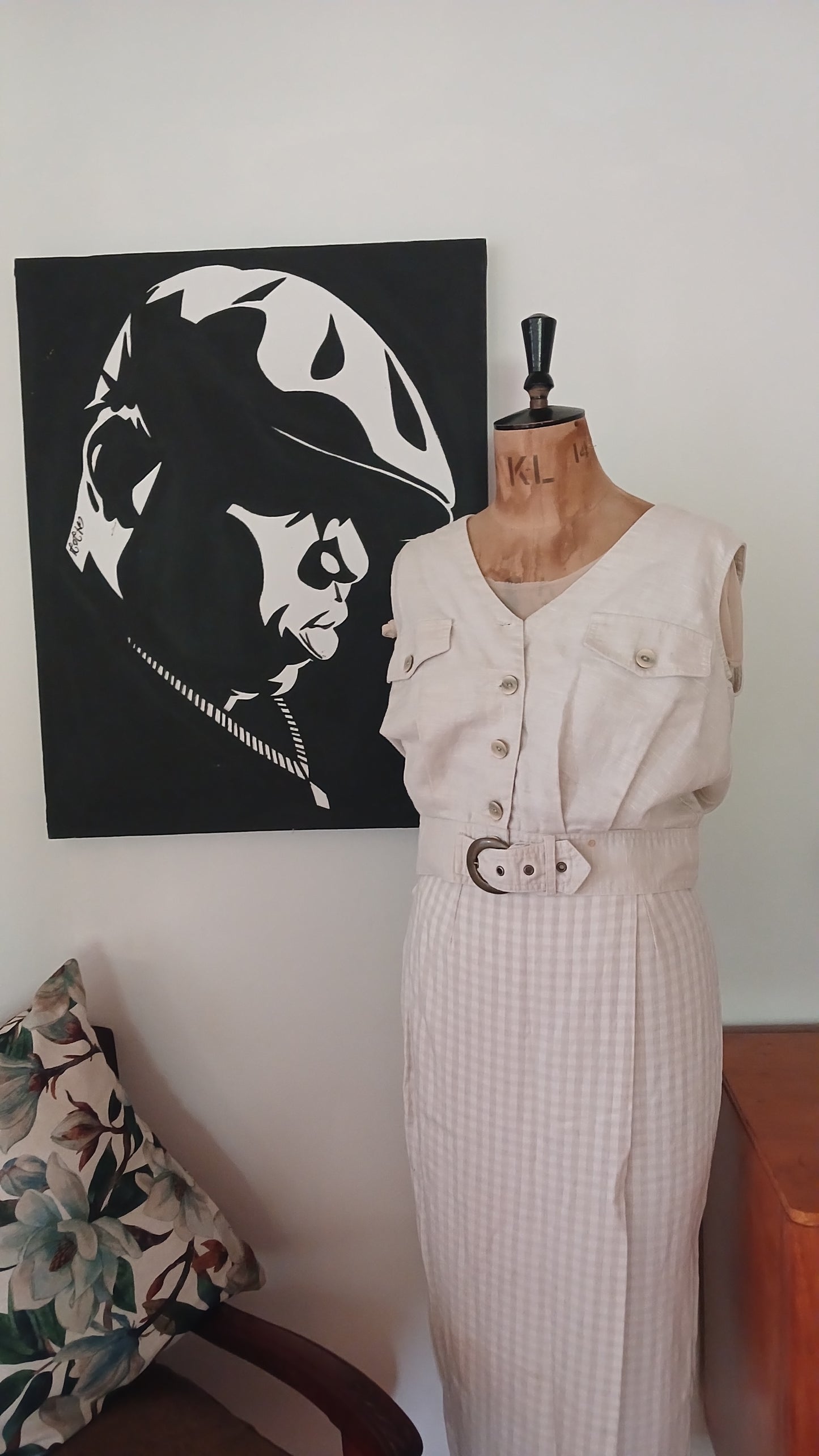 Linen Safari Vest