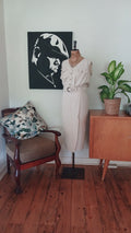 Linen Full Length Linen Skirt