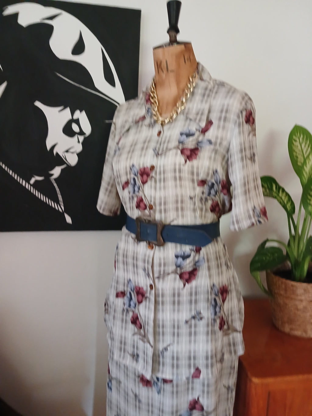 Grey Vintage Floral Summer Set