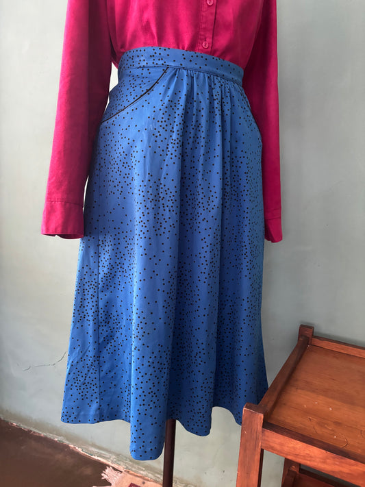 Vintage Dotted Skirt