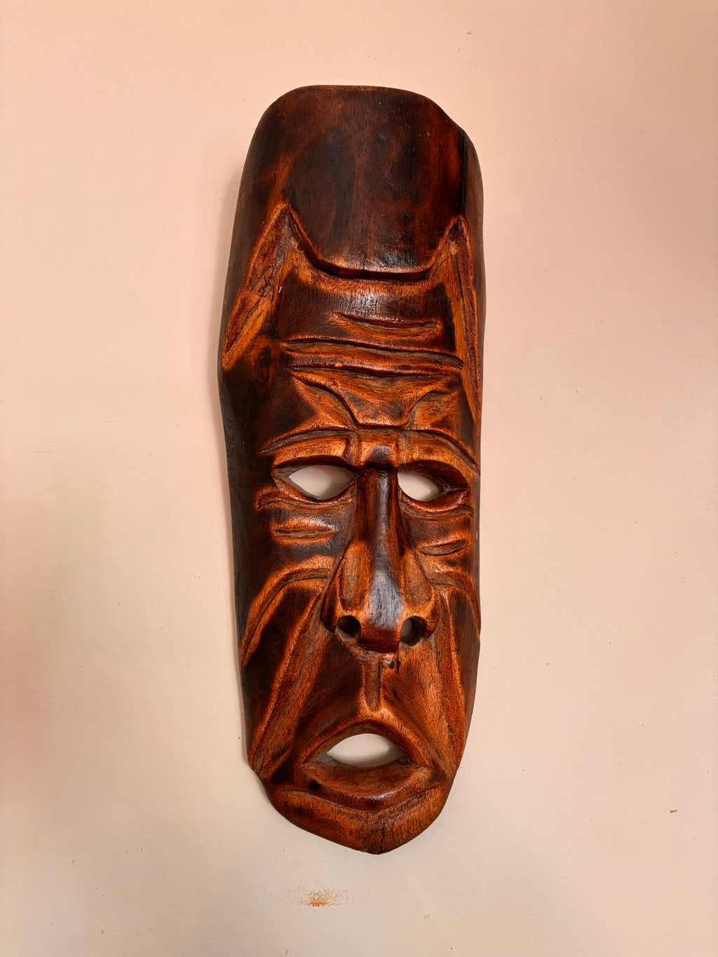 Vintage Handcrafted African Mask