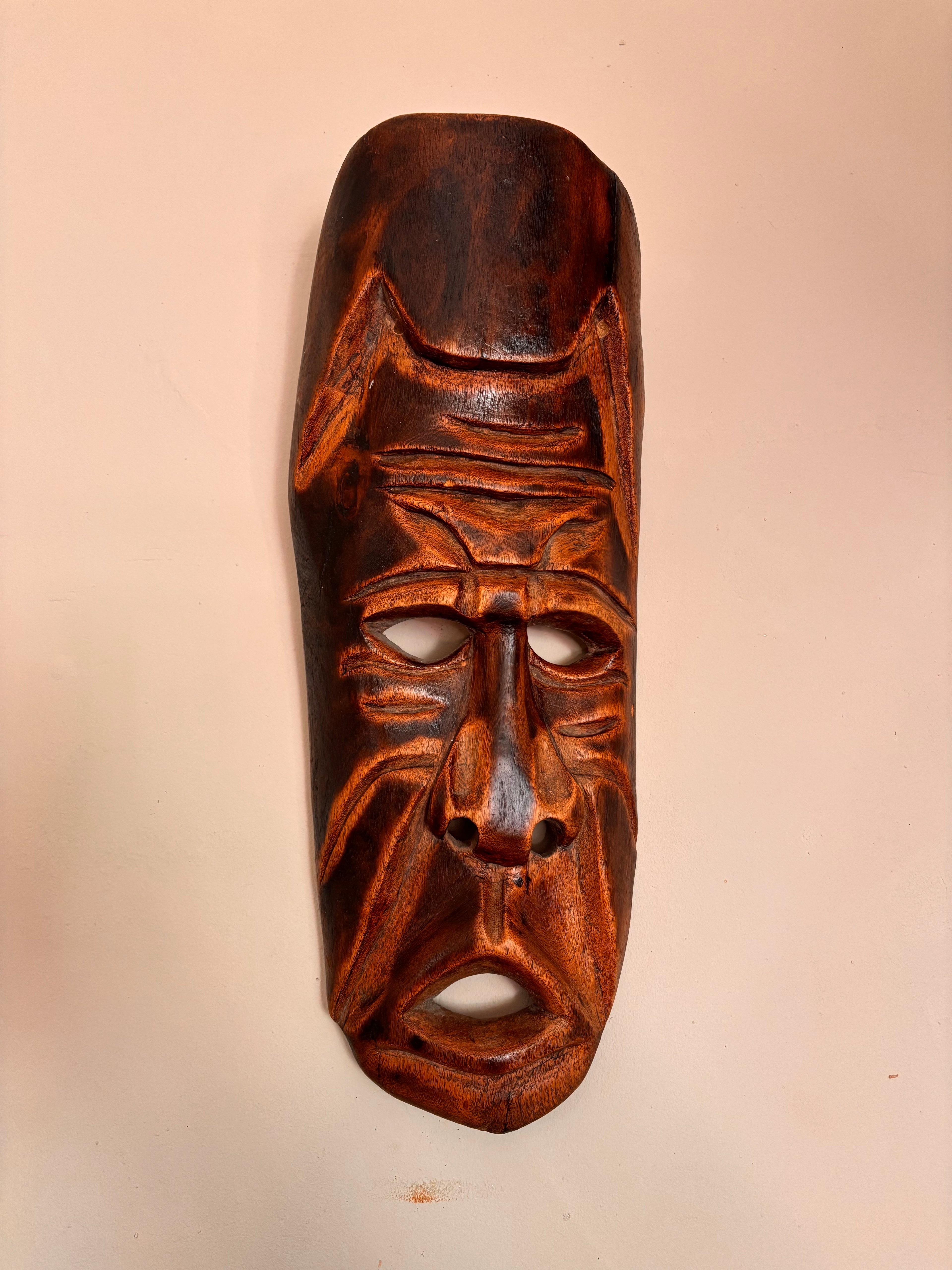 Vintage Handcrafted African Mask