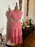 Dropwaist Striped Vintage Dress