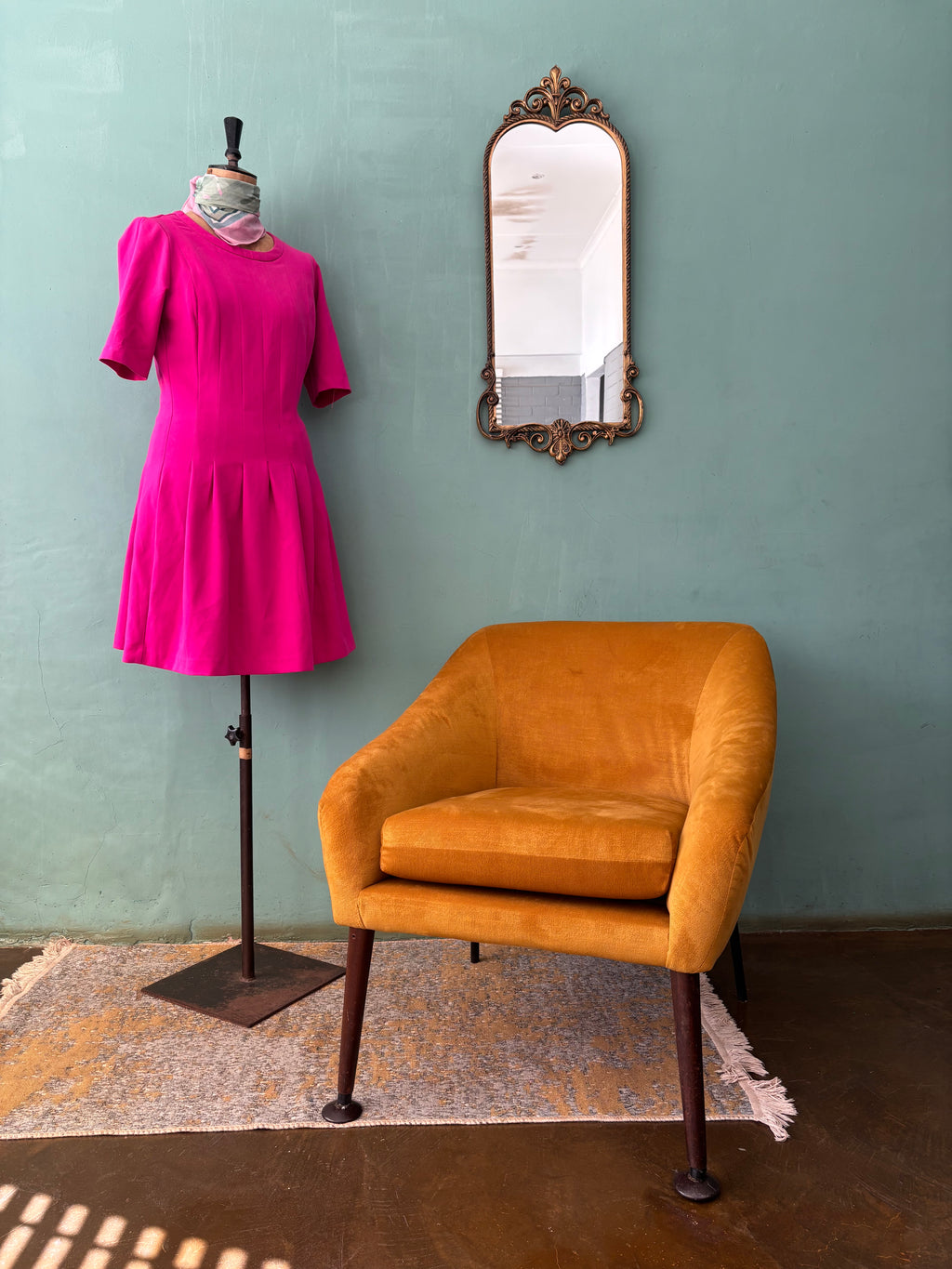 Pleated Vintage Tennis Dress