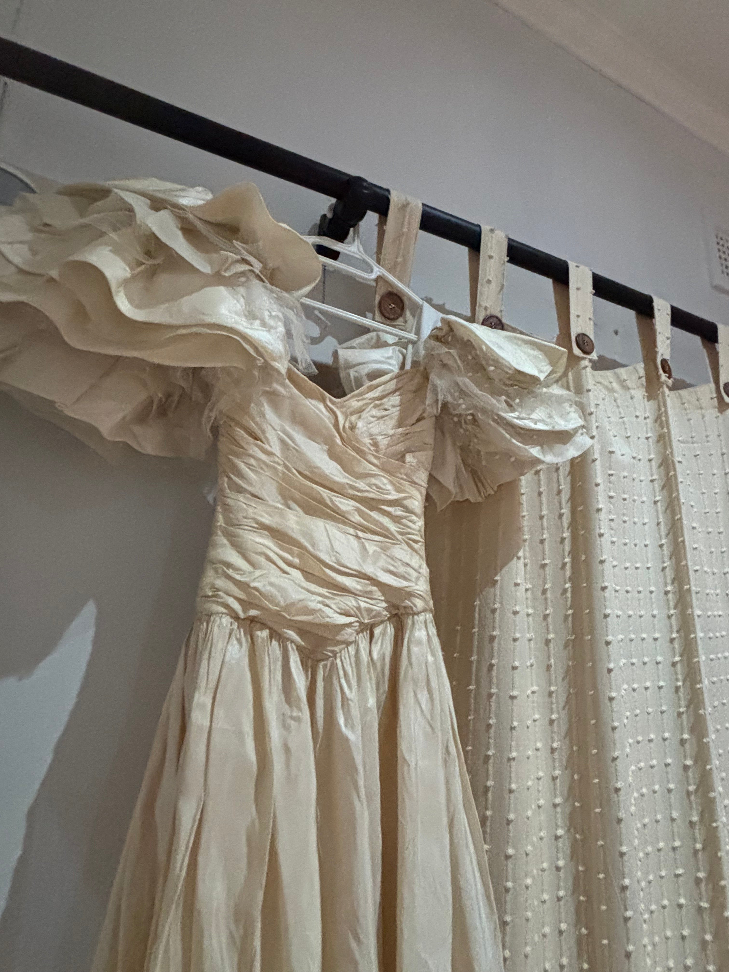 Vintage Organza Wedding Dress