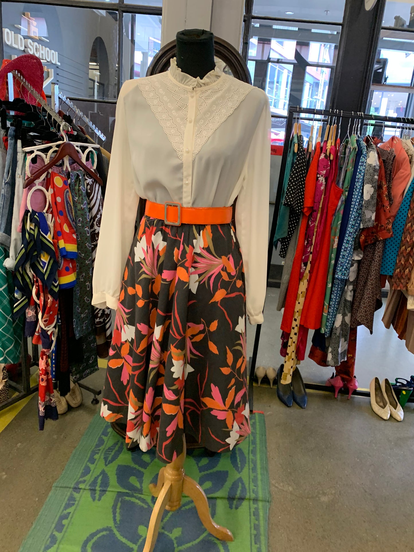 A-Line Autumn Vintage Skirt