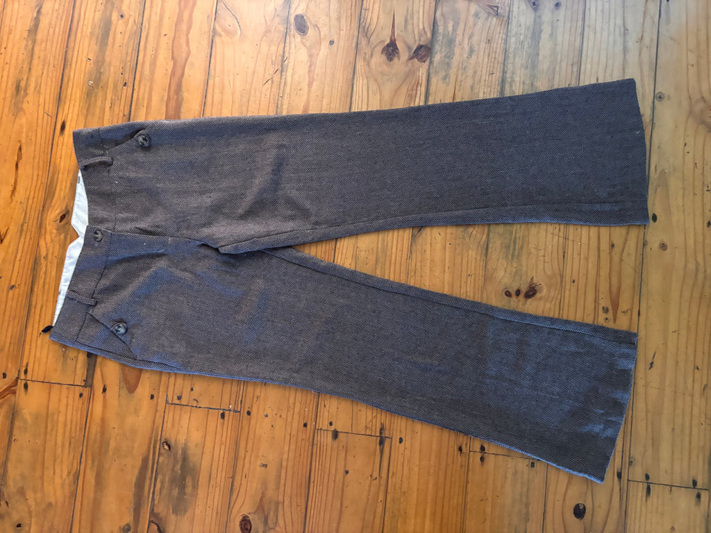 Scotch Lowrise Tweed Pants