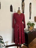 Maroon vintage set