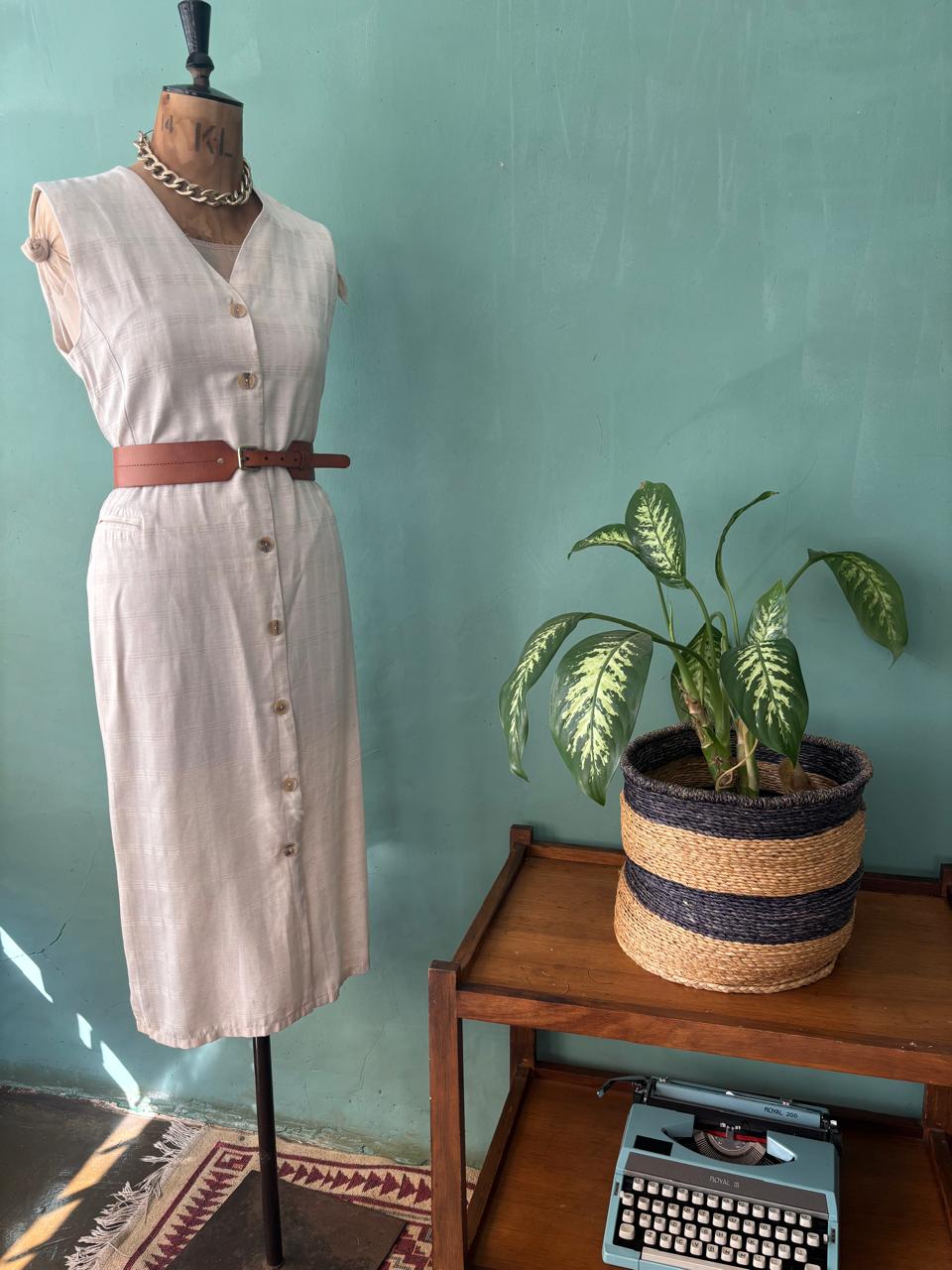 Beige Summer Dress