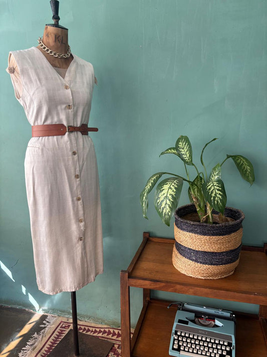 Beige Summer Dress
