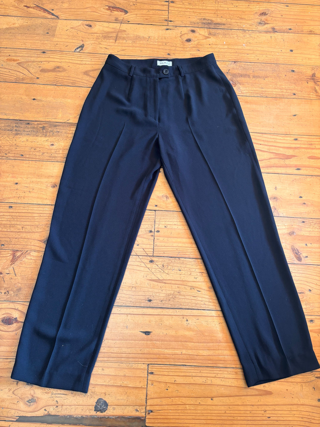 Black Vintage Highwaist Pants