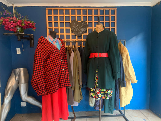 Green Vintage Winter Coat