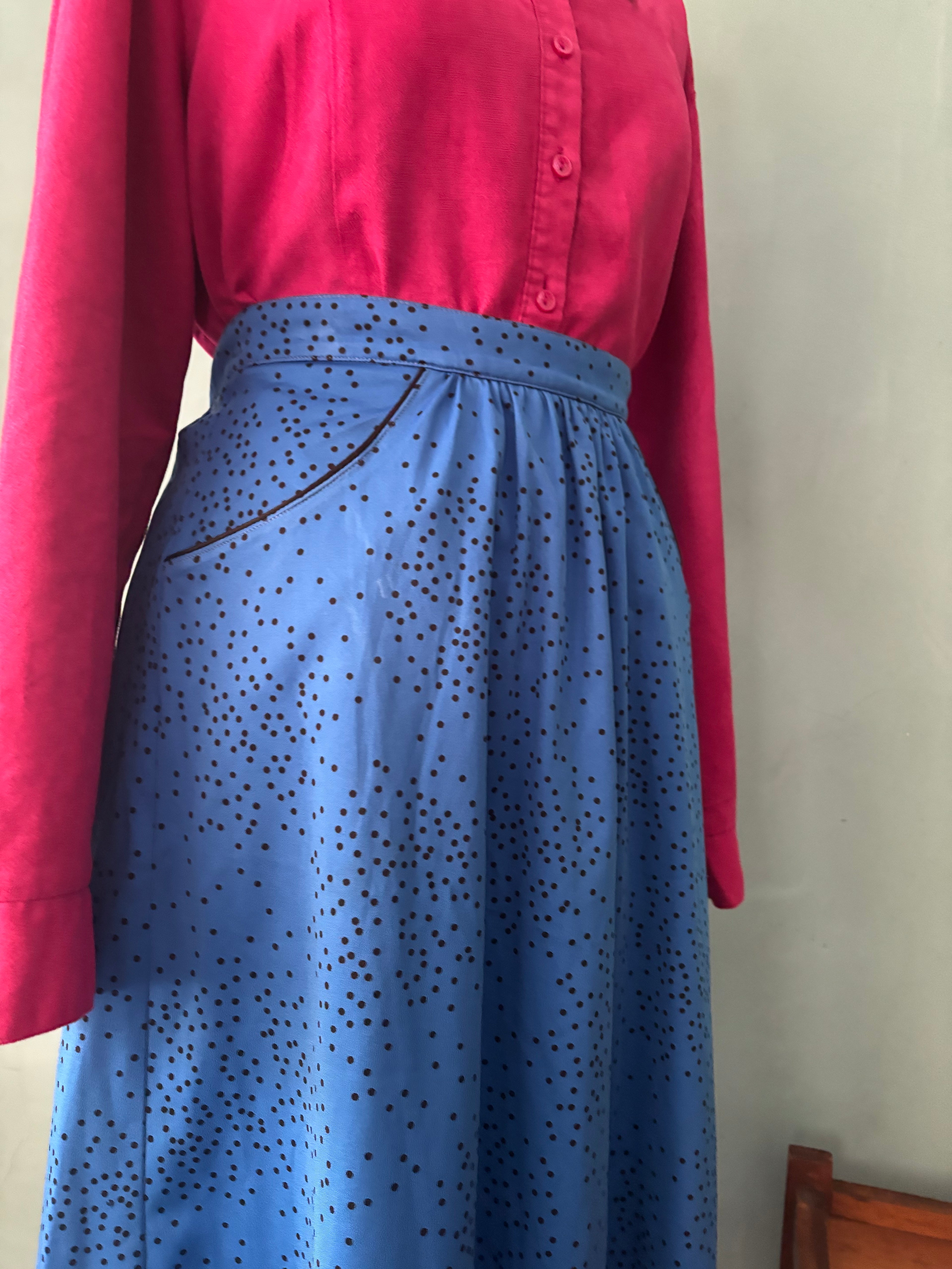 Vintage Dotted Skirt
