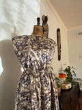 Vintage Linen Autumn Dress