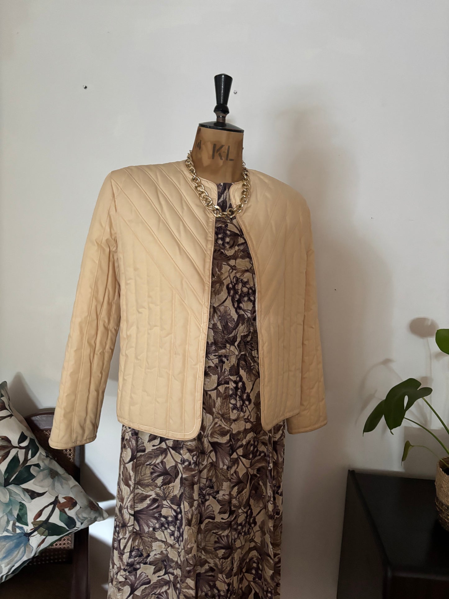 Vintage Silk Crop Jacket