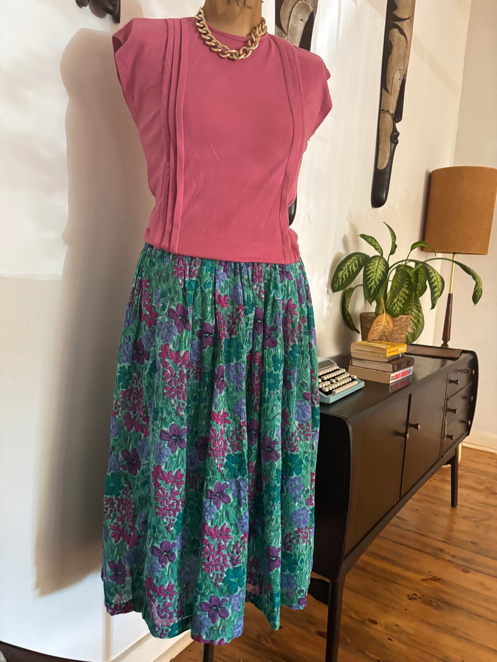 Floral vintage skirt