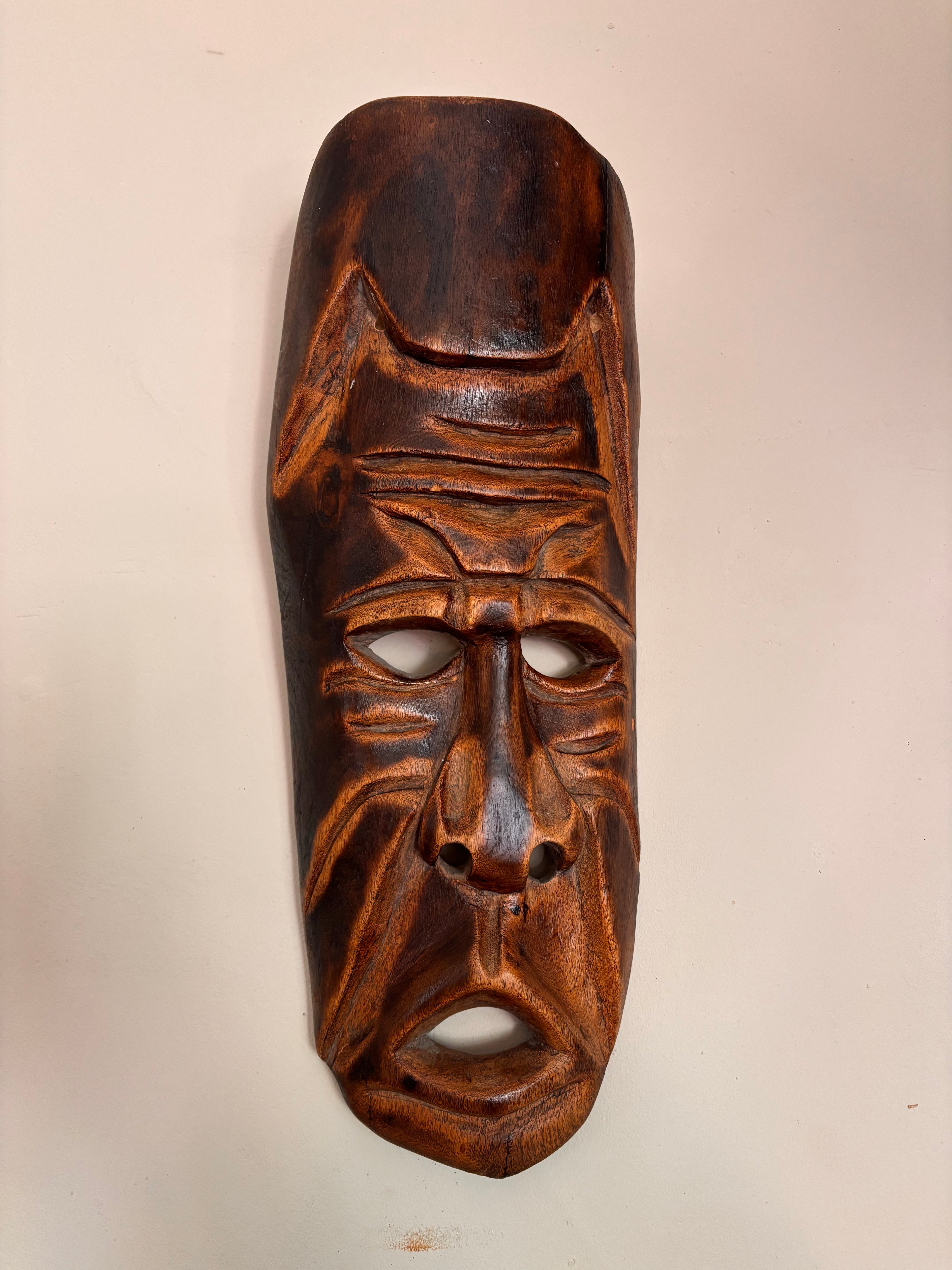 Vintage Handcrafted African Mask
