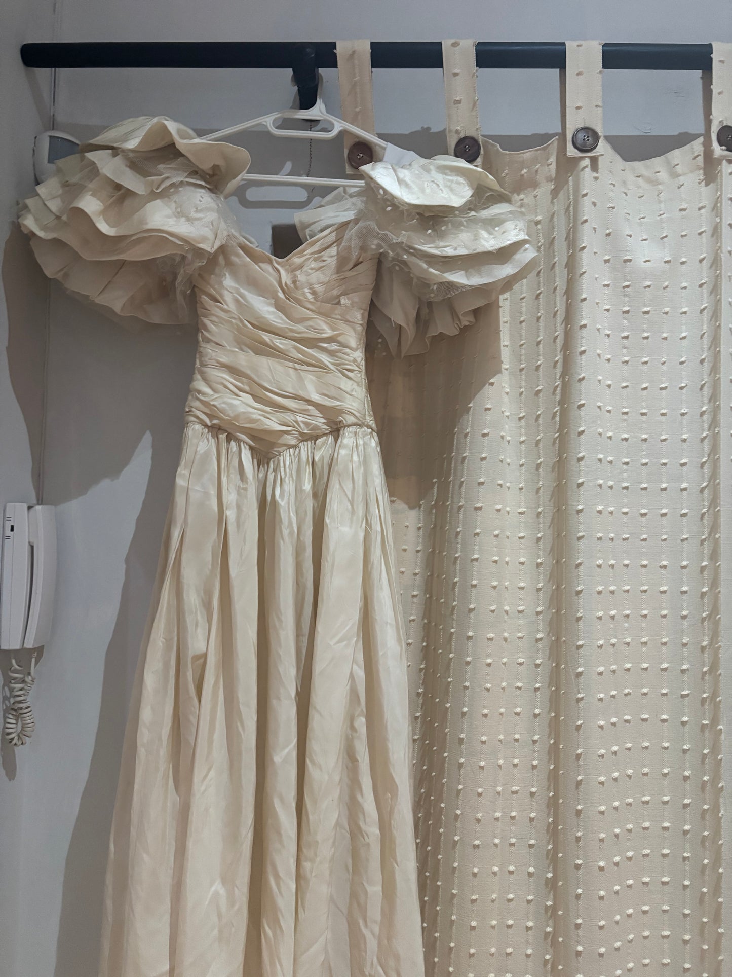 Vintage Organza Wedding Dress
