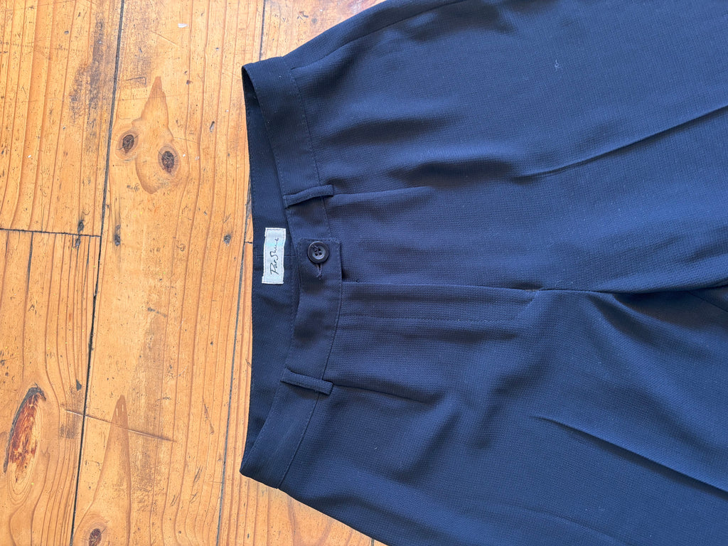 Black Vintage Highwaist Pants