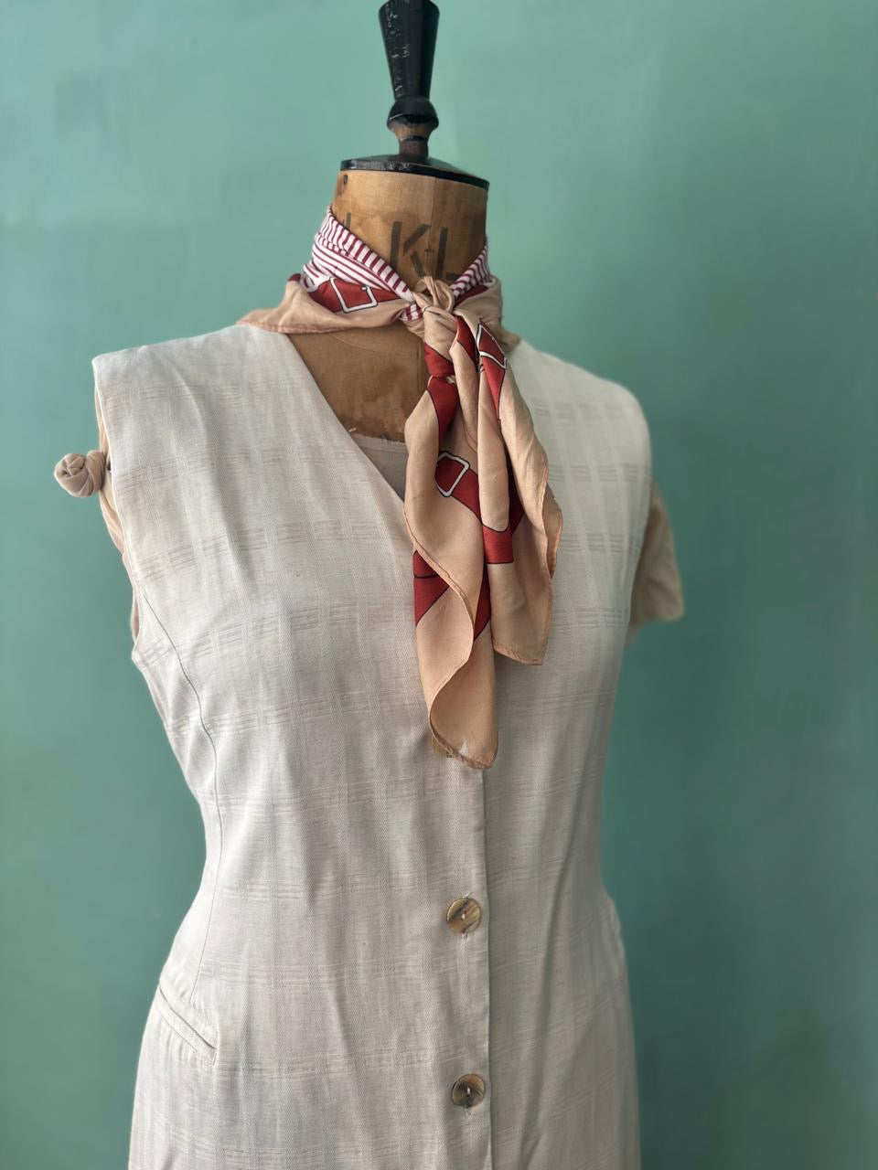 Beige Summer Dress