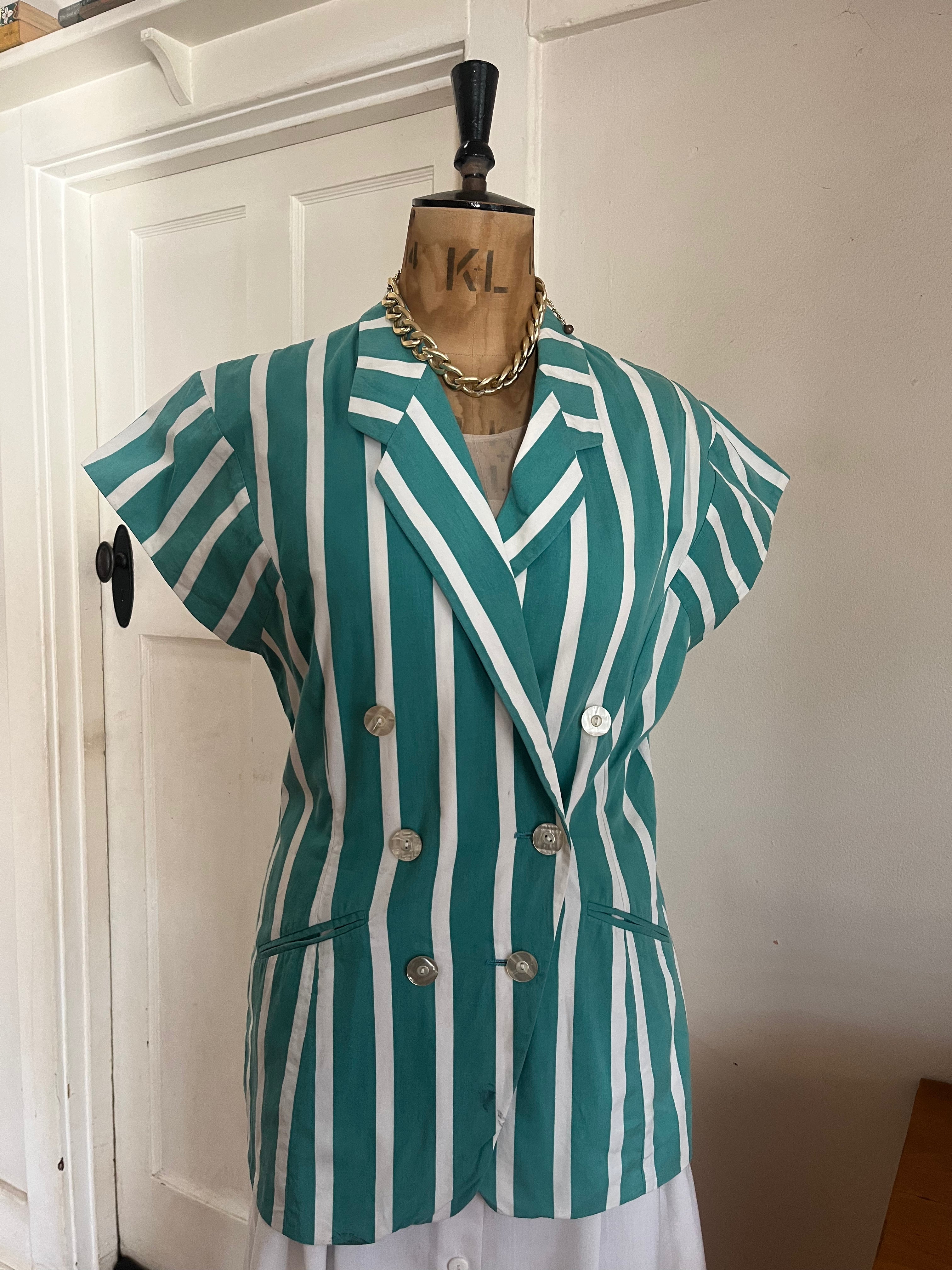 Striped 90s Light Jacket