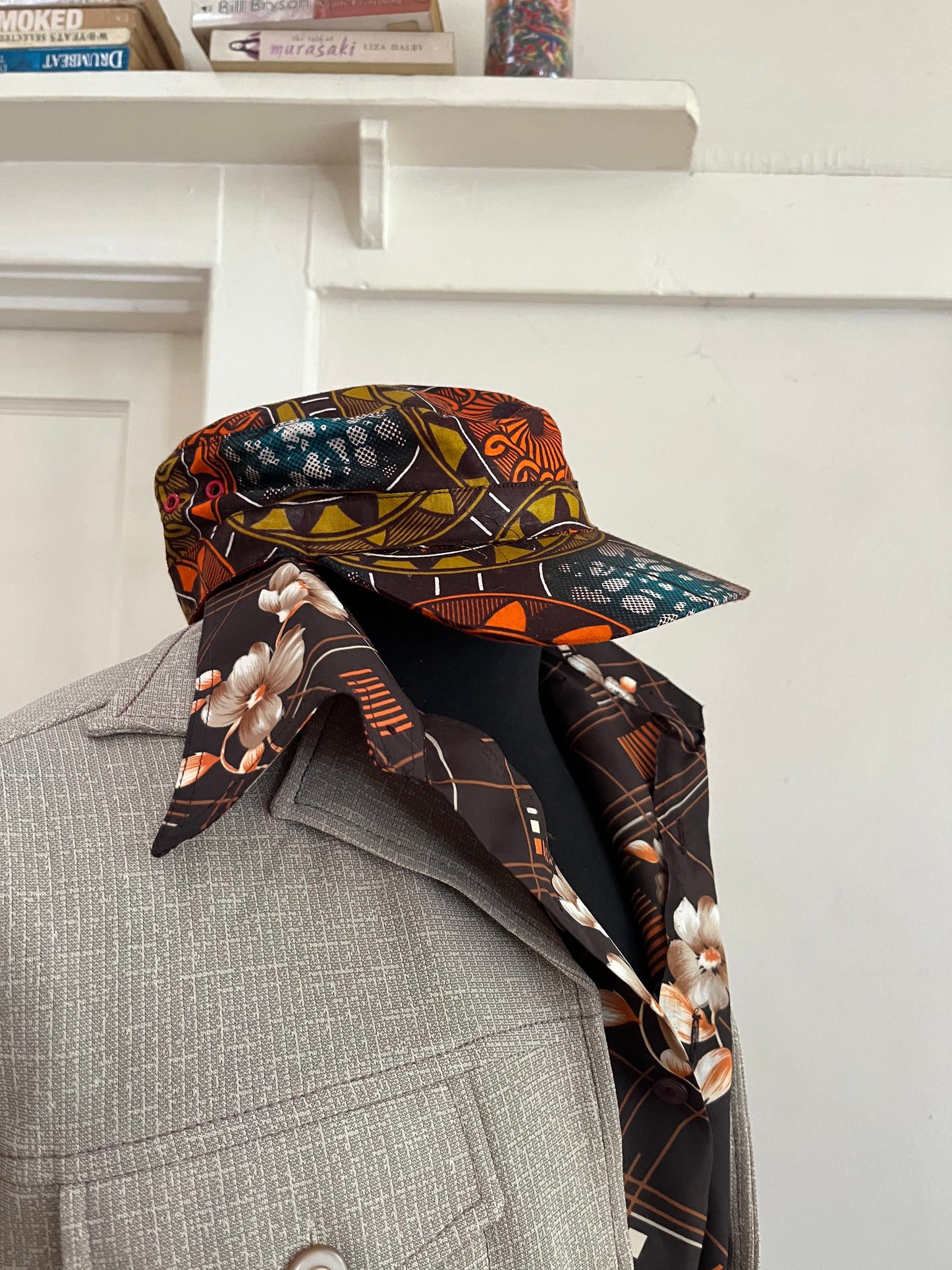 Brown Vintage Safari Suit