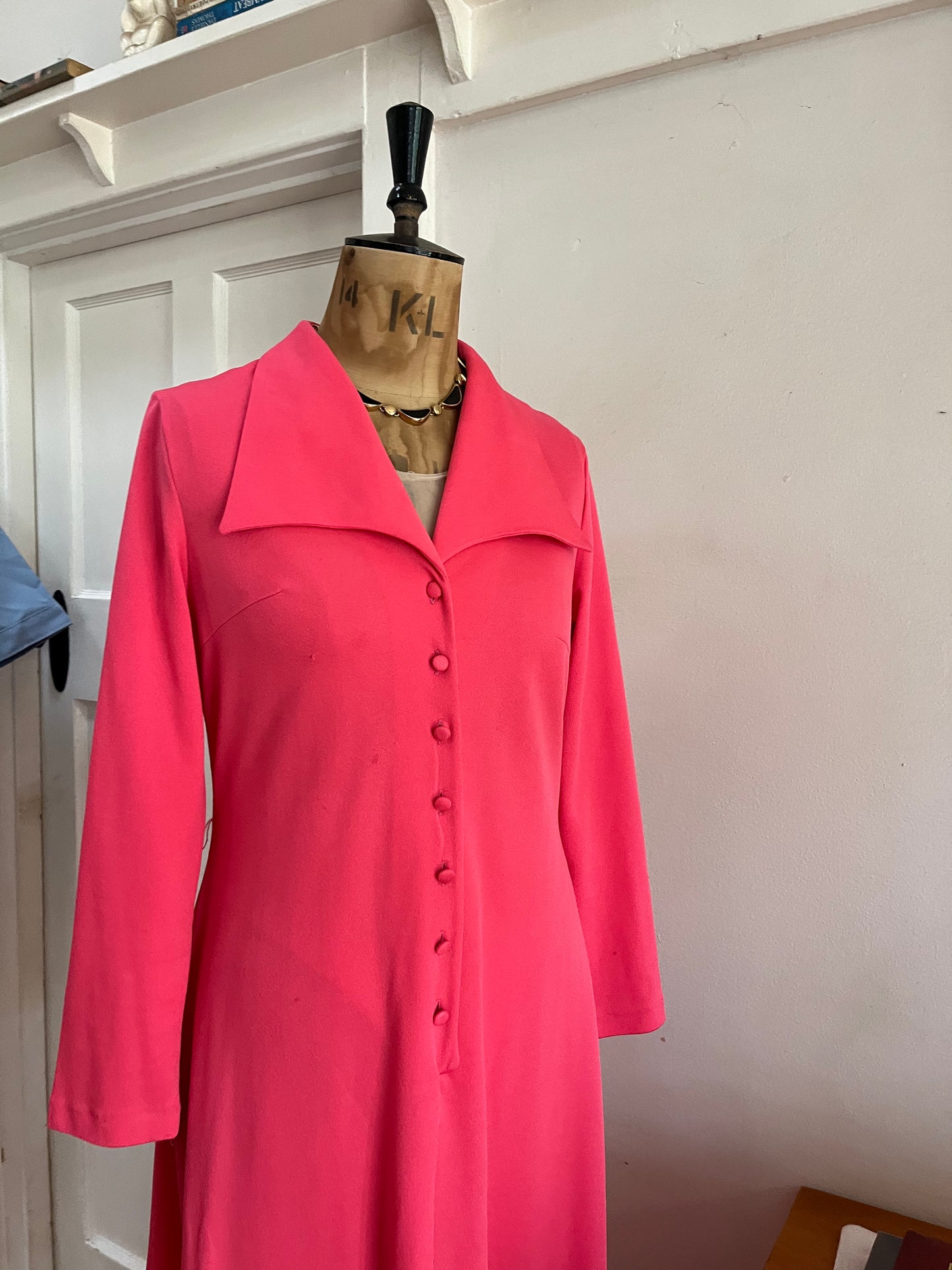 70s Vintage Maxi Dress
