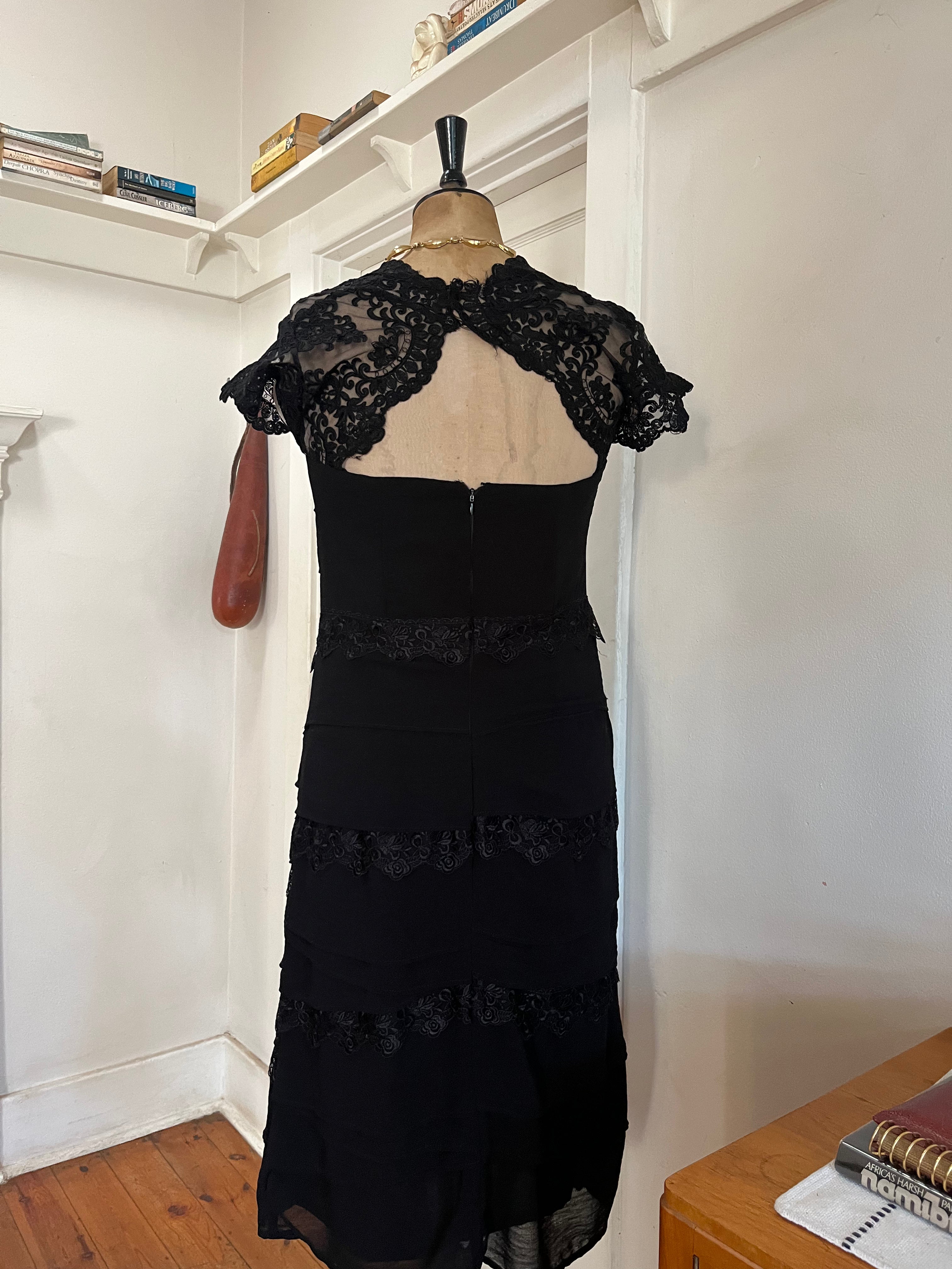 Vintage Cocktail Lace Dress