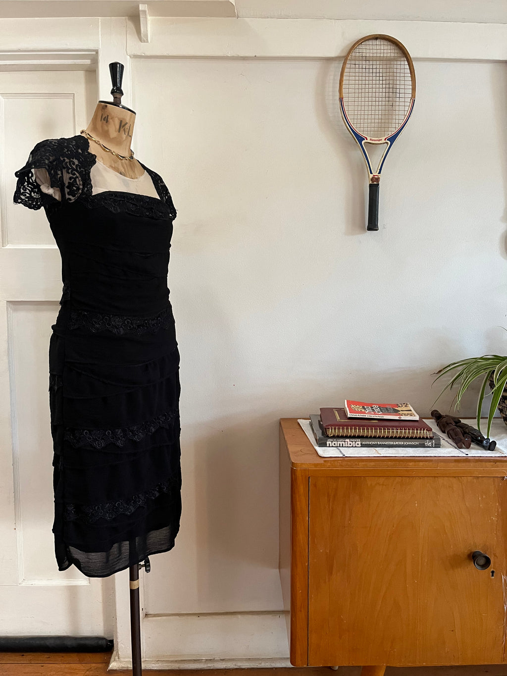 Vintage Cocktail Lace Dress