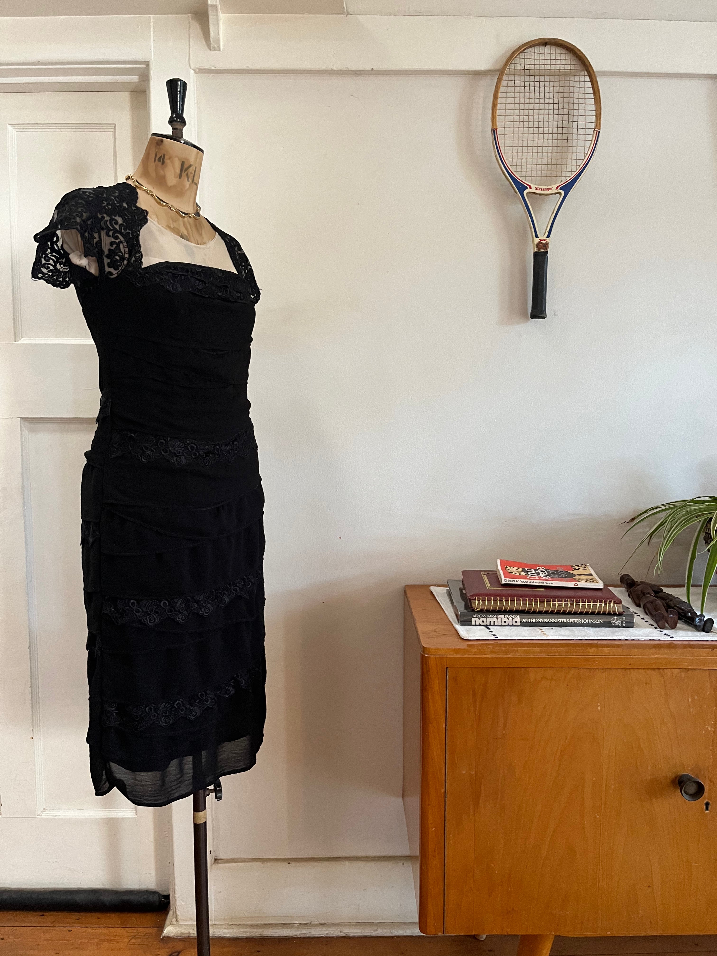 Vintage Cocktail Lace Dress