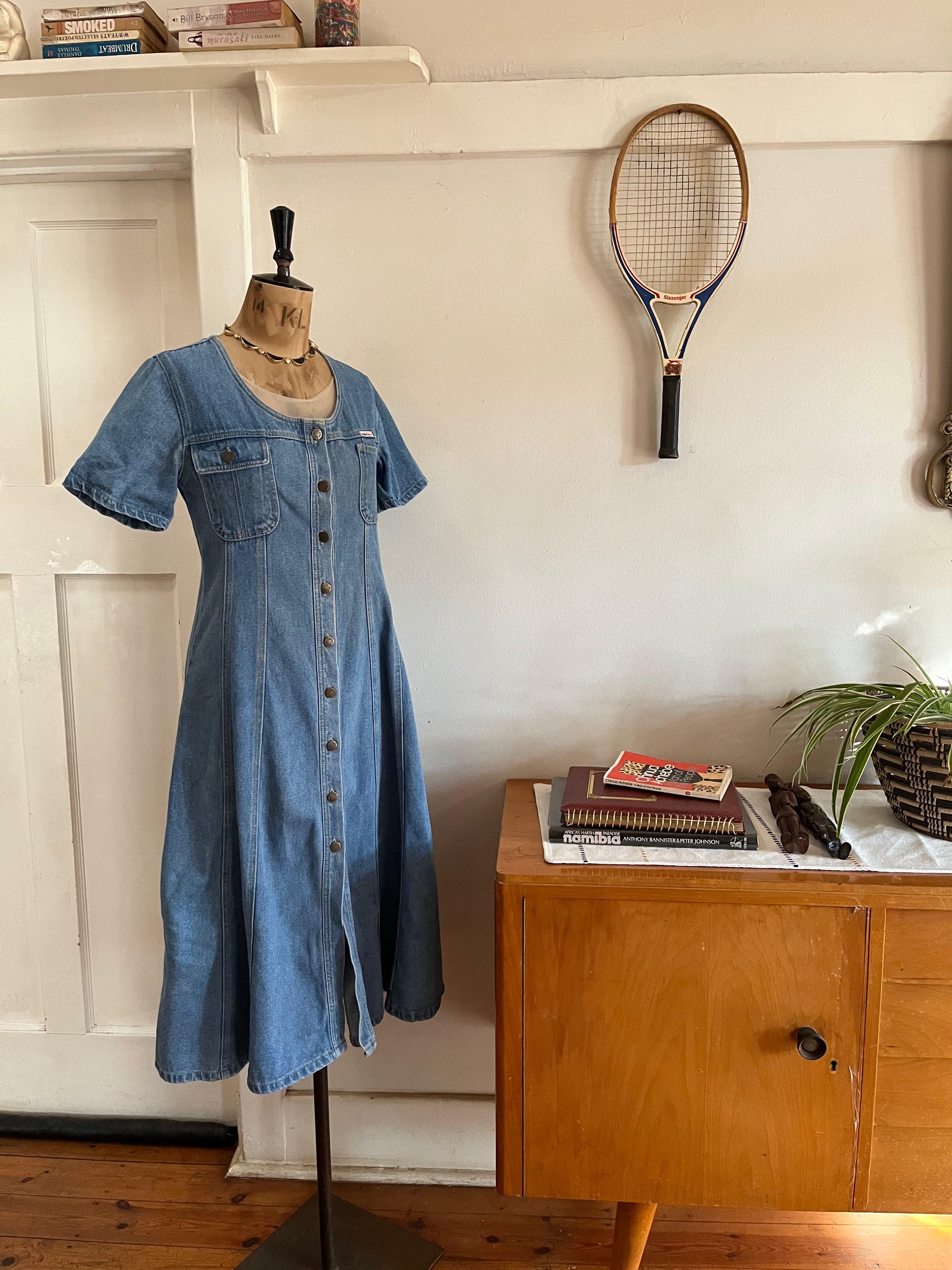 90s Denim Dress